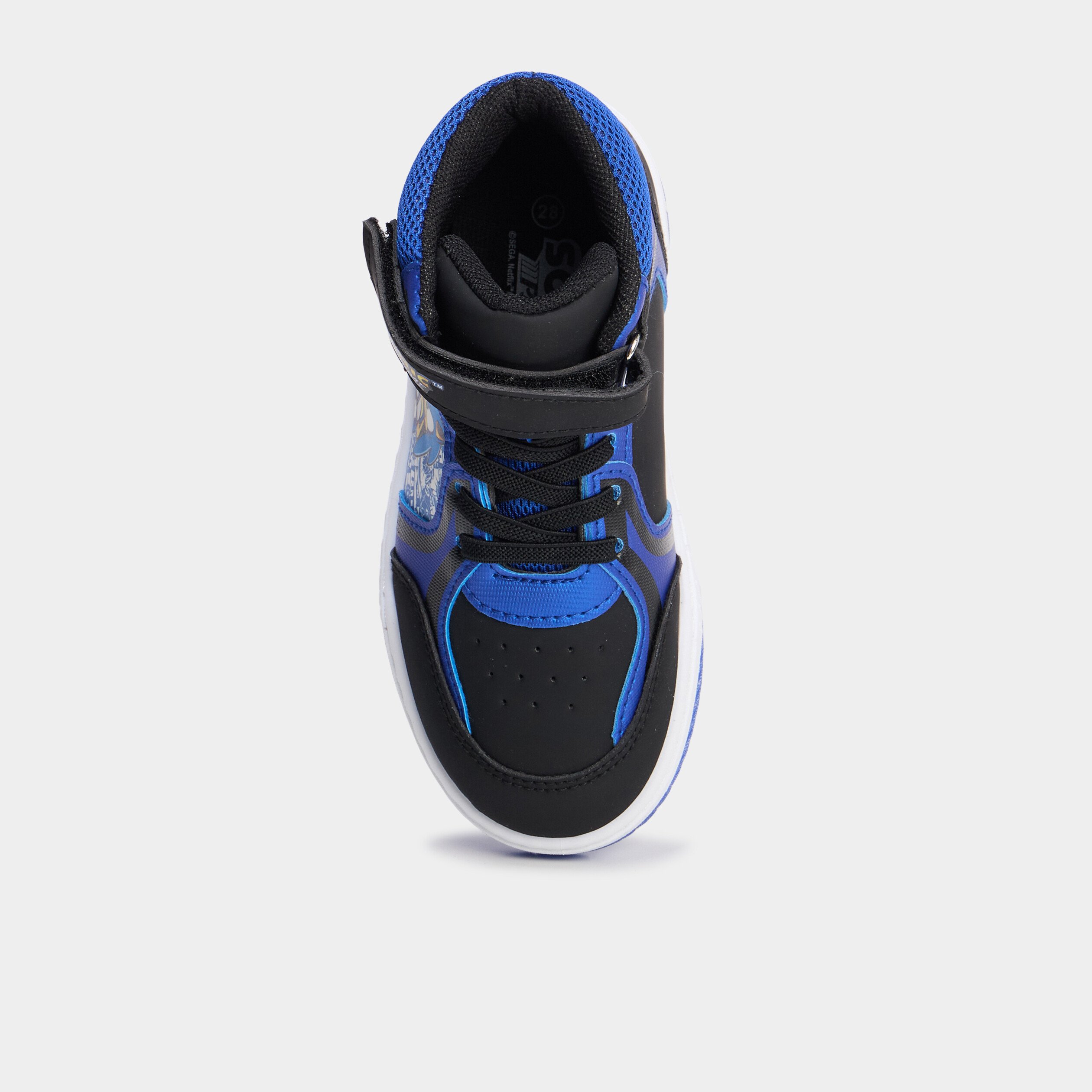 baskets montantes lumineuses sonic bleu garcon Baskets montantes lumineuses Sonic bleu garçon