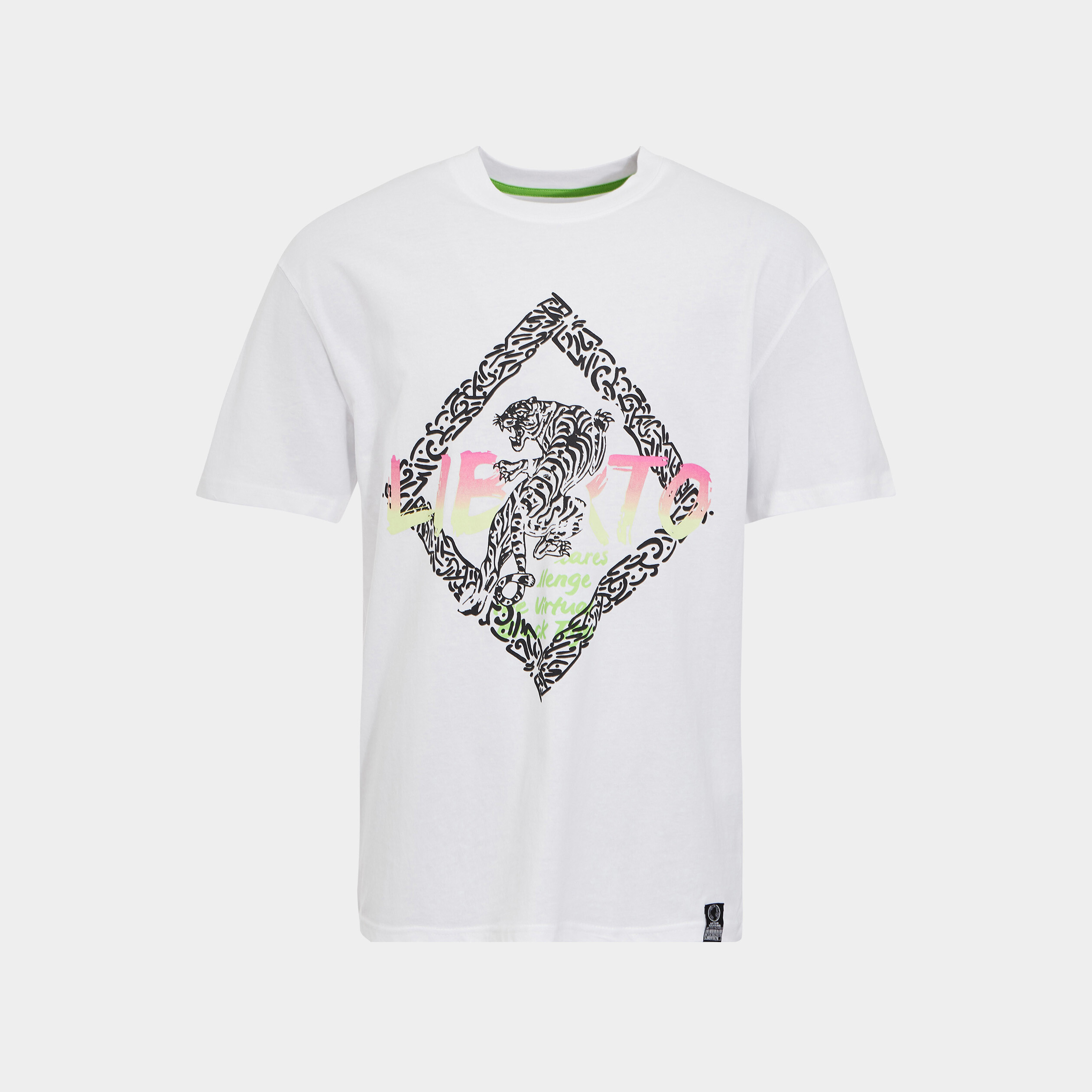 t shirt manches courtes liberto blanc homme T-shirt manches courtes Liberto blanc homme