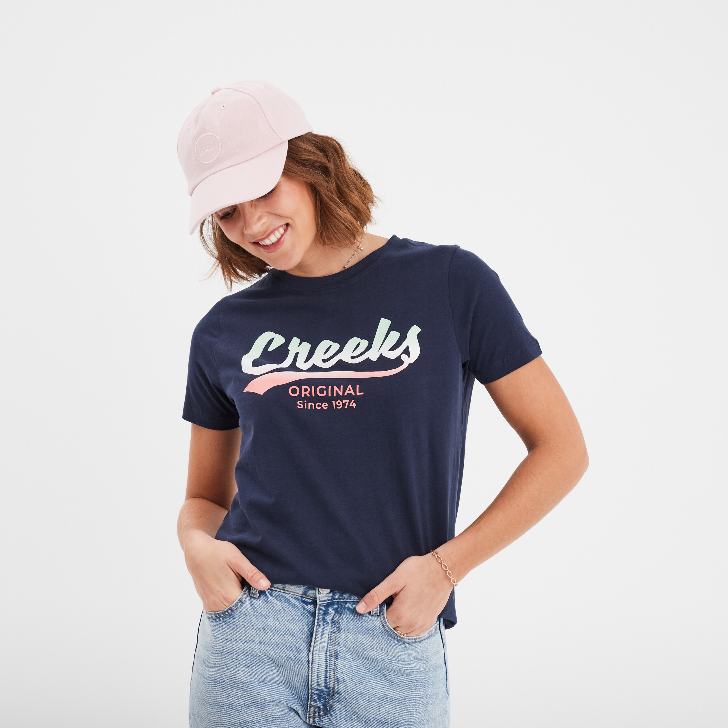 Tee shirt creeks cheap femme