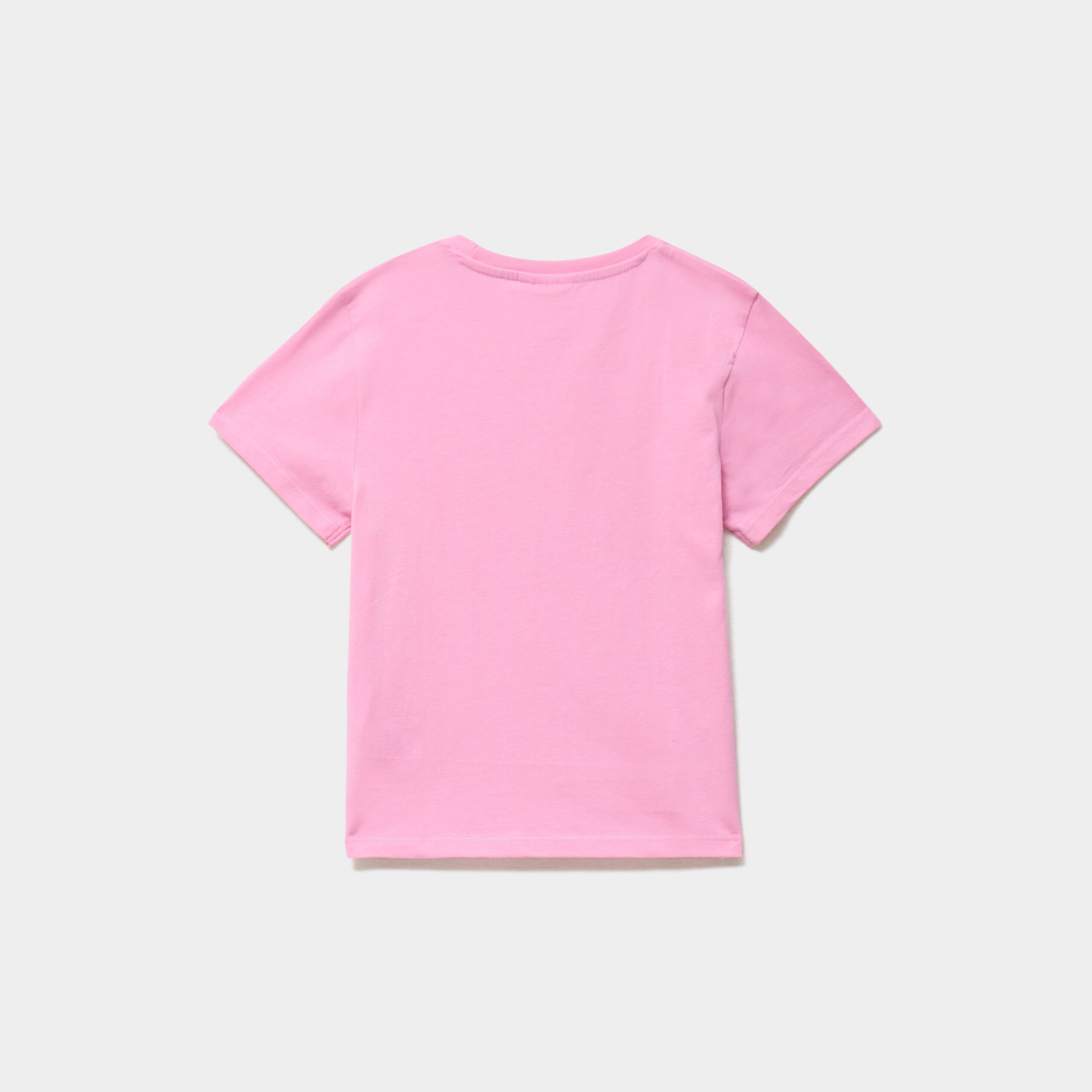 T-shirt manches courtes coton Minnie rose fille