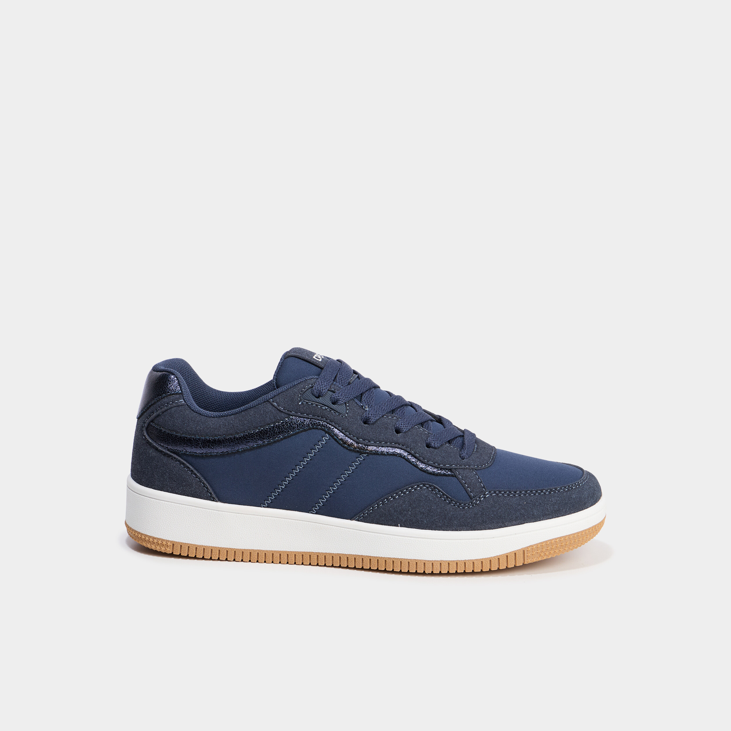 tennis basses a lacets bleu marine femme Tennis basses à lacets bleu marine femme