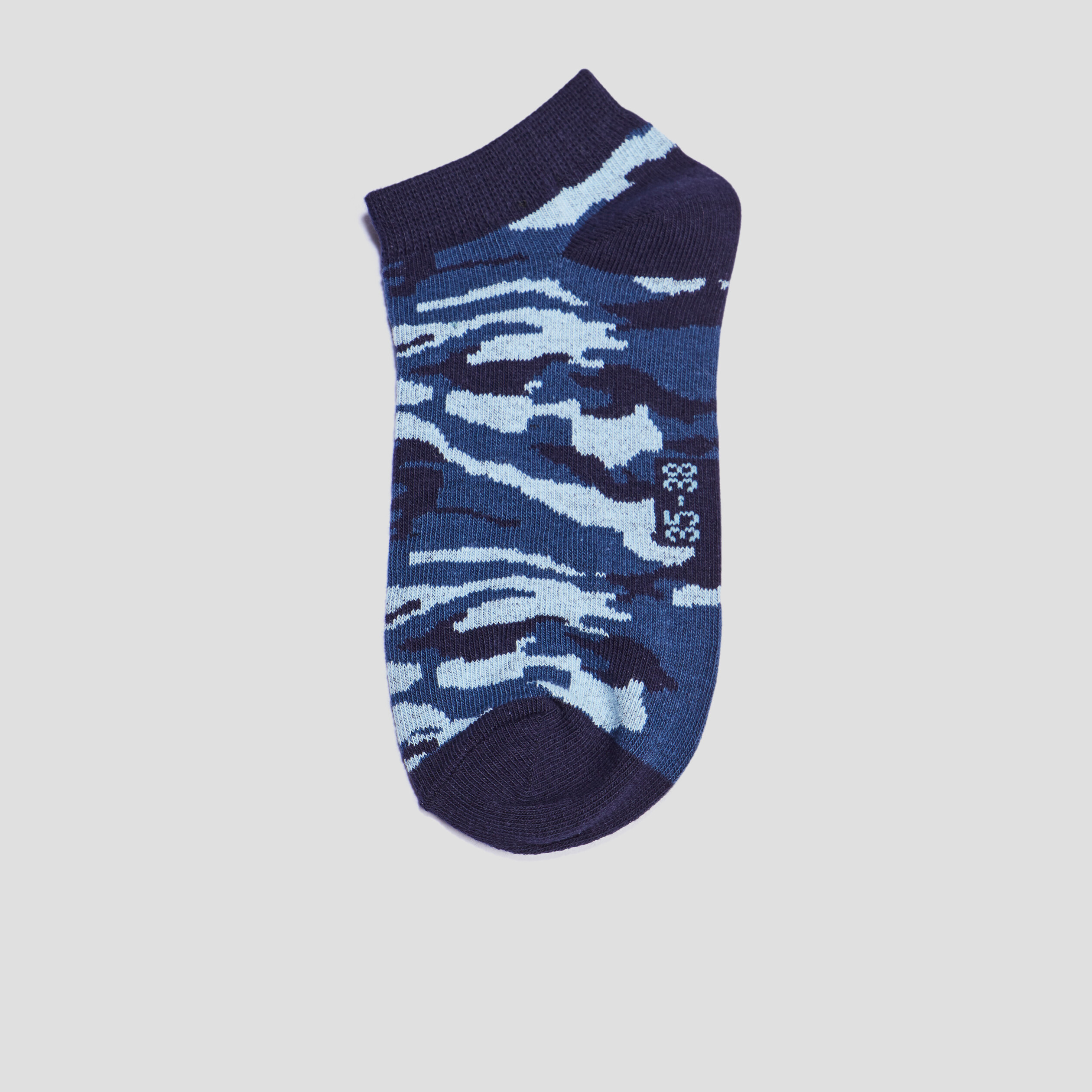 lot 5 paires chaussettes invisibles bleu marine garcon Lot 5 paires chaussettes invisibles bleu marine garçon