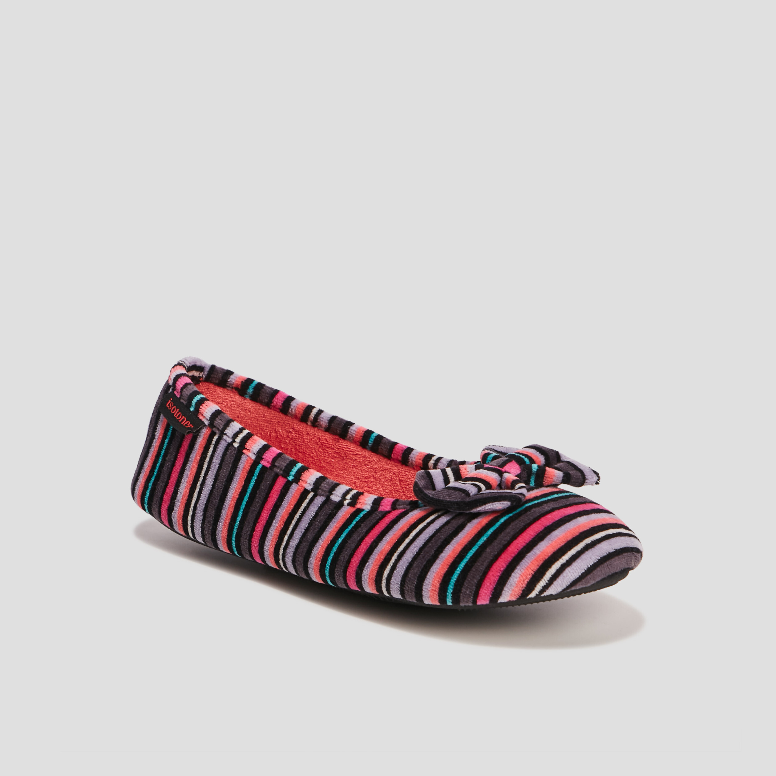 chaussons ballerines isotoner noir femme Chaussons ballerines Isotoner noir femme