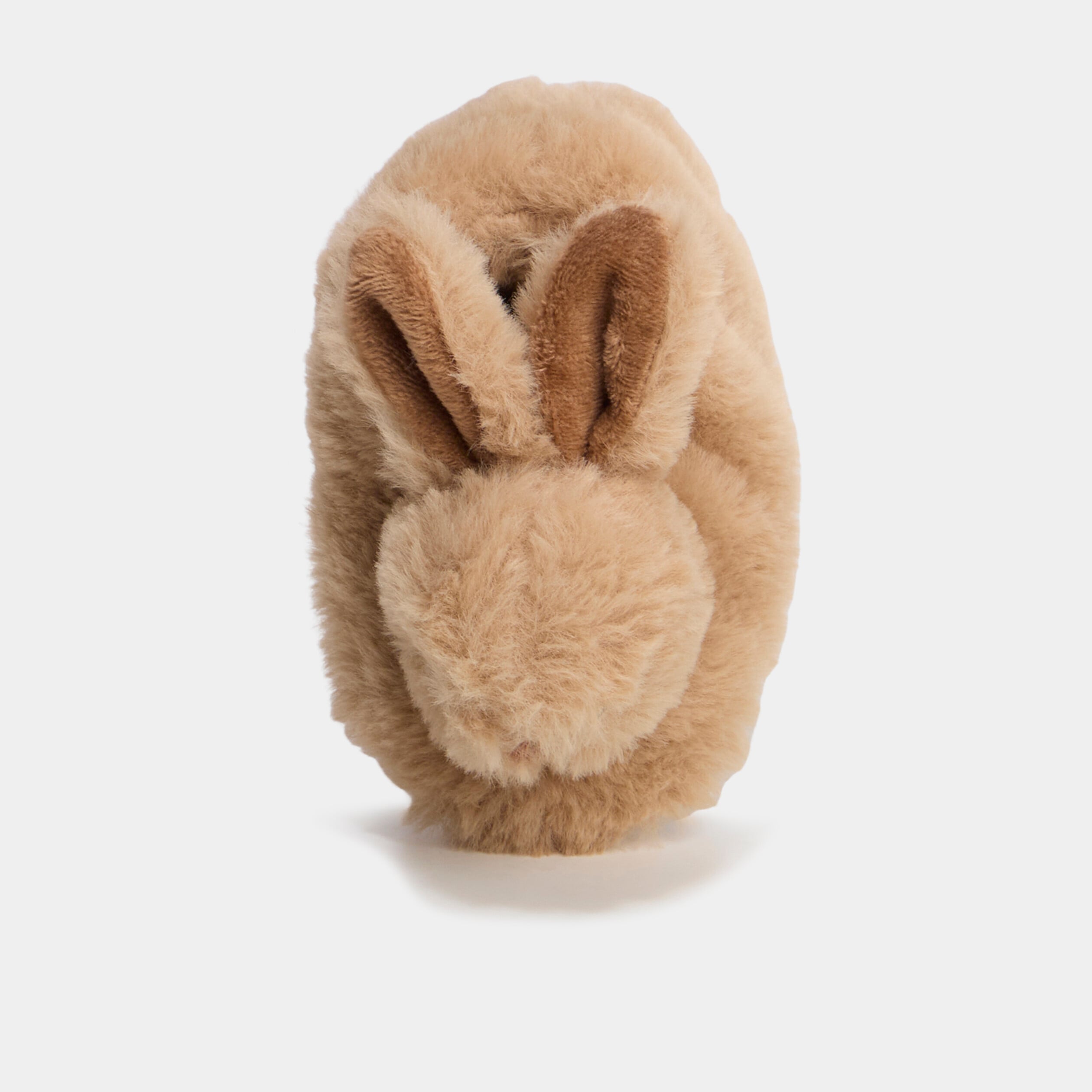 Mono chausson fausse fourrure marron b&eacute;b&eacute; gar&ccedil;on