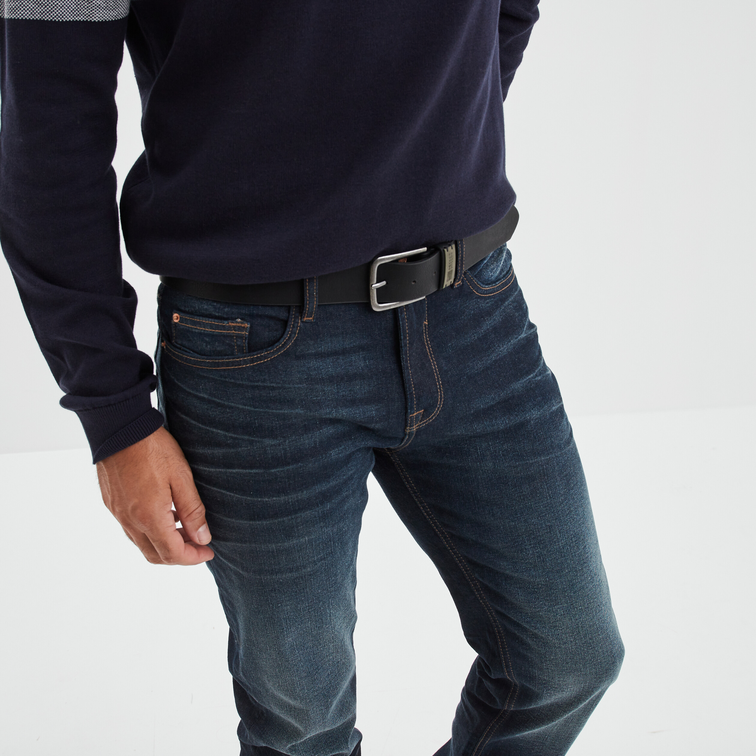 Ceinture Creeks noir homme