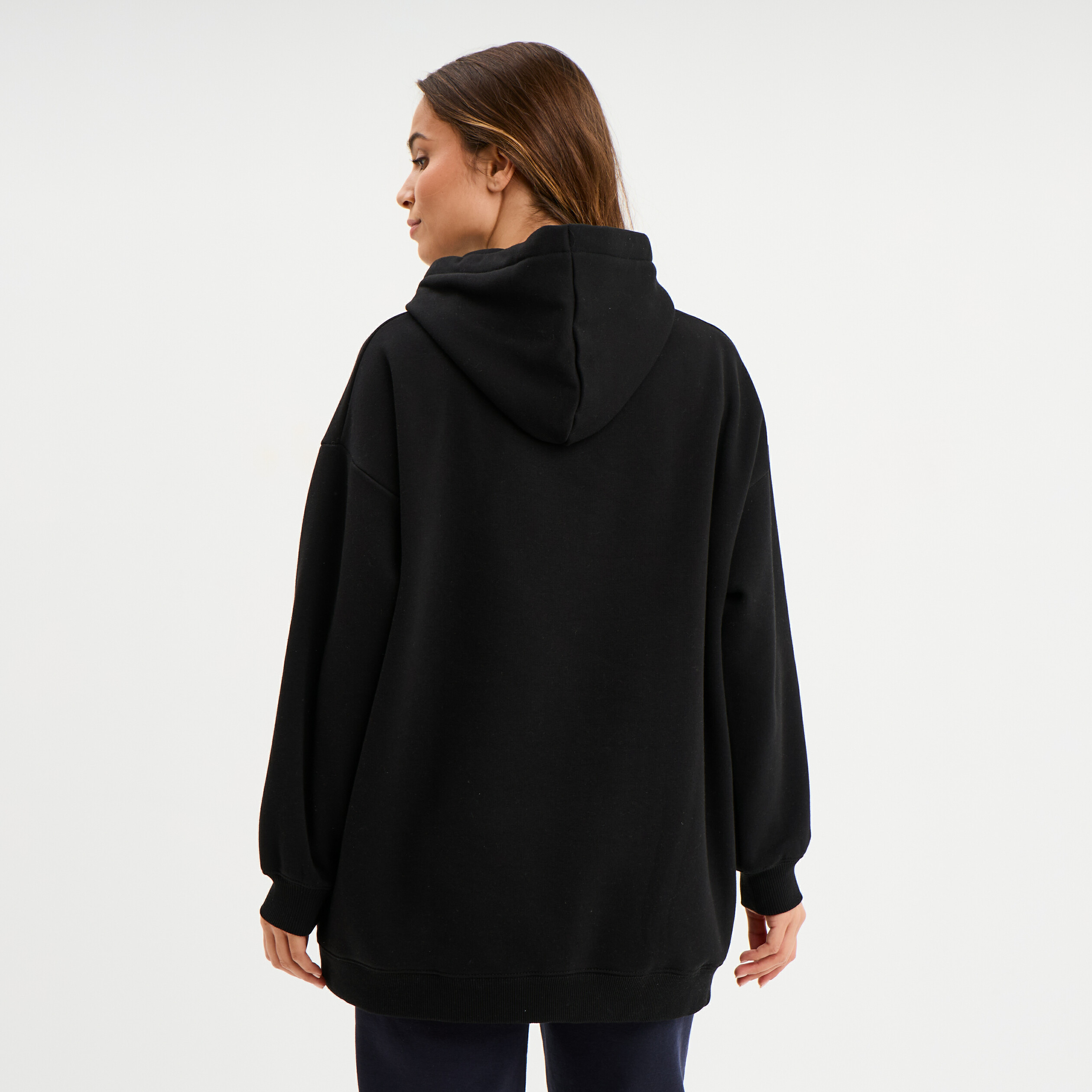 Sweat hoodie &Eacute;trange No&euml;l Monsieur Jack noir femme