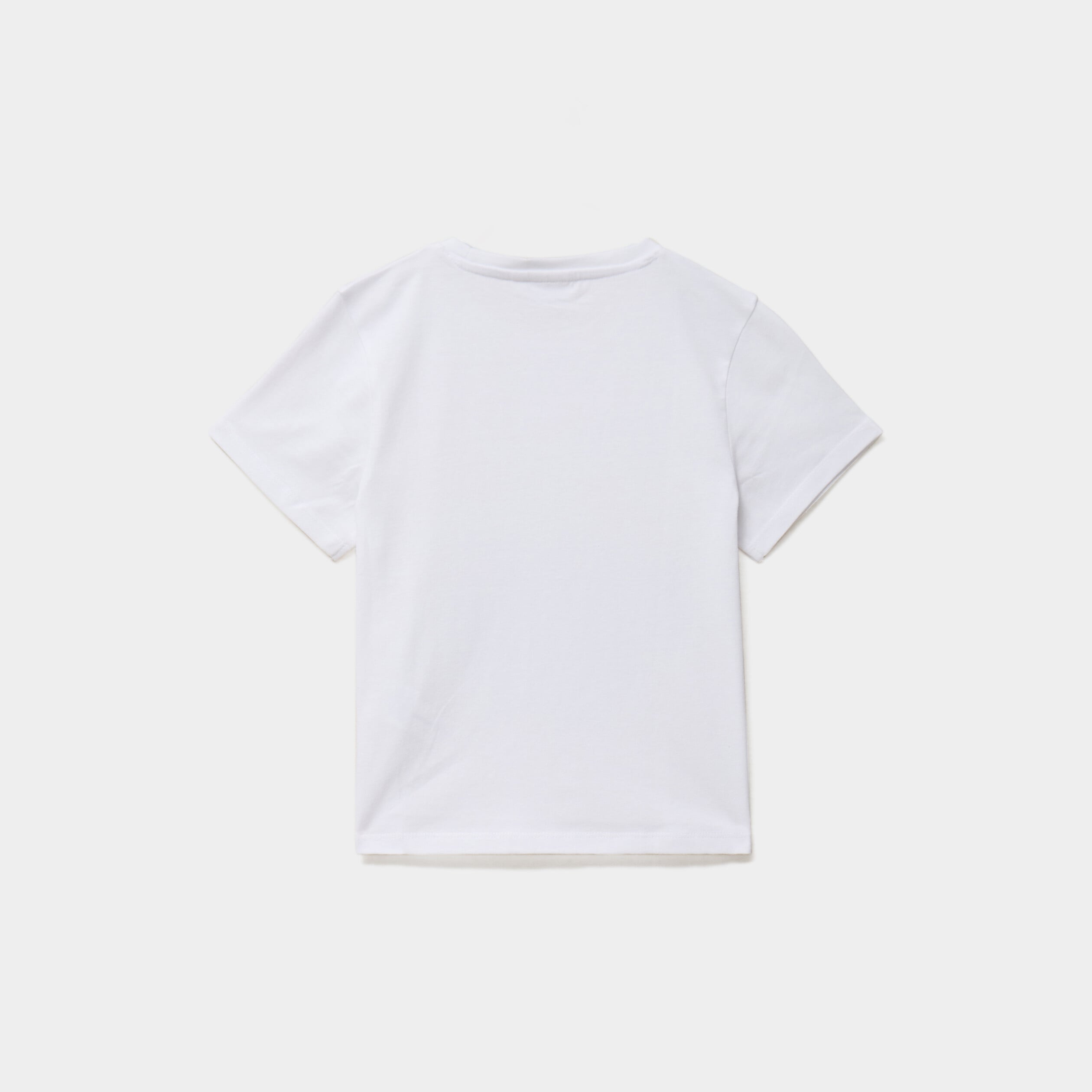 T-shirt coton Reine des neiges blanc fille