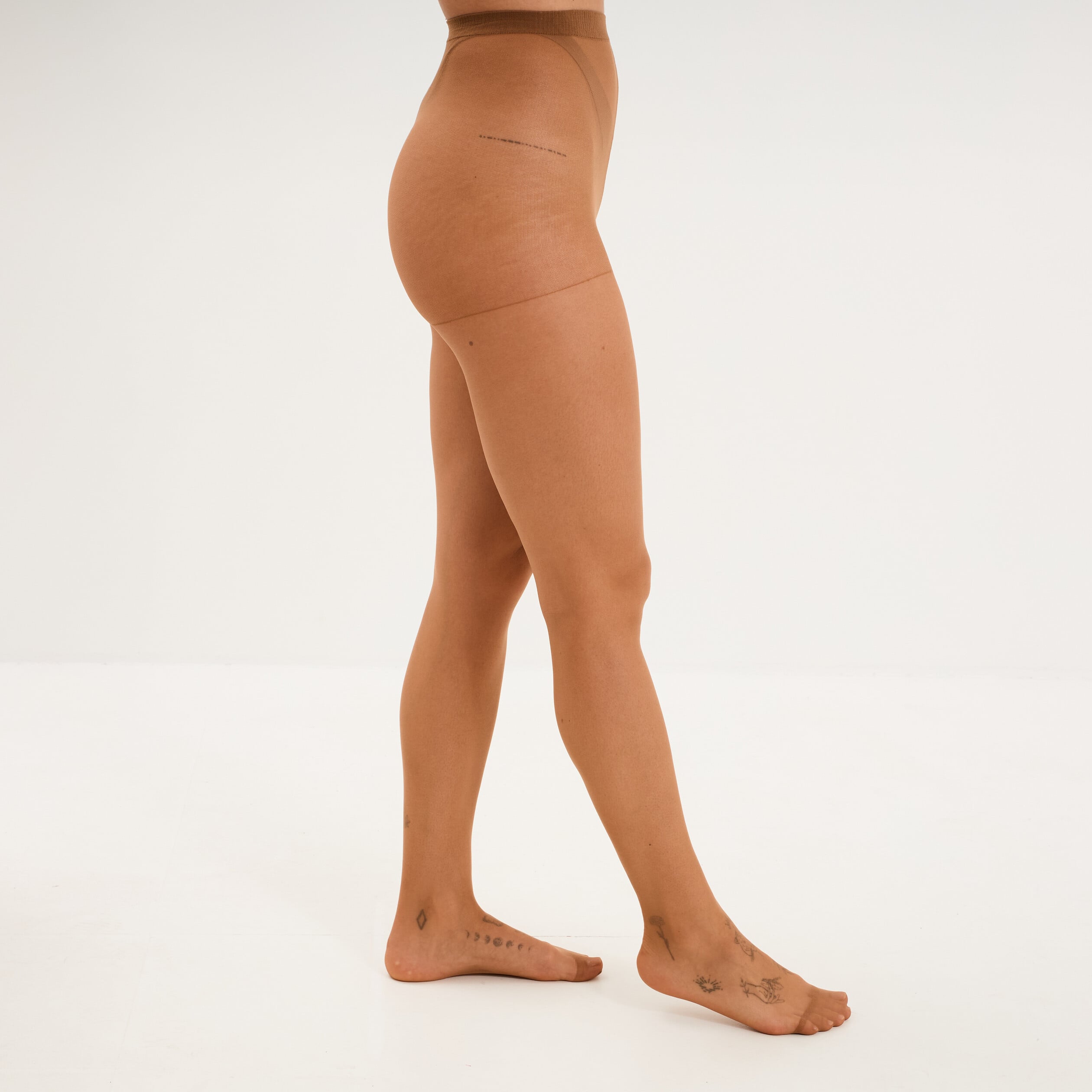 Lot 3 collants fins DIM bleu femme