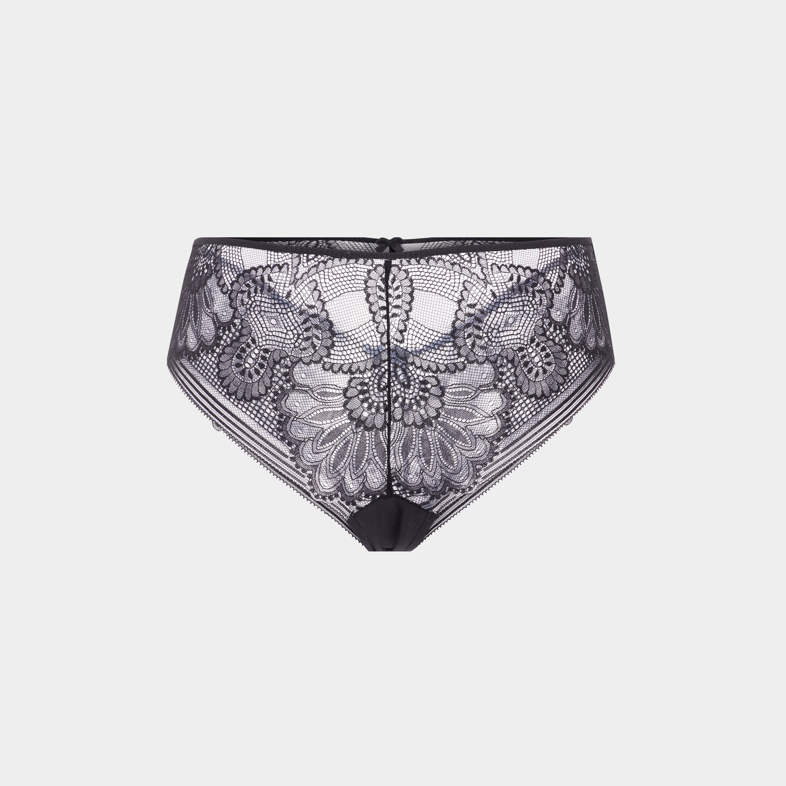 shorty en dentelle noir femme Shorty en dentelle noir femme
