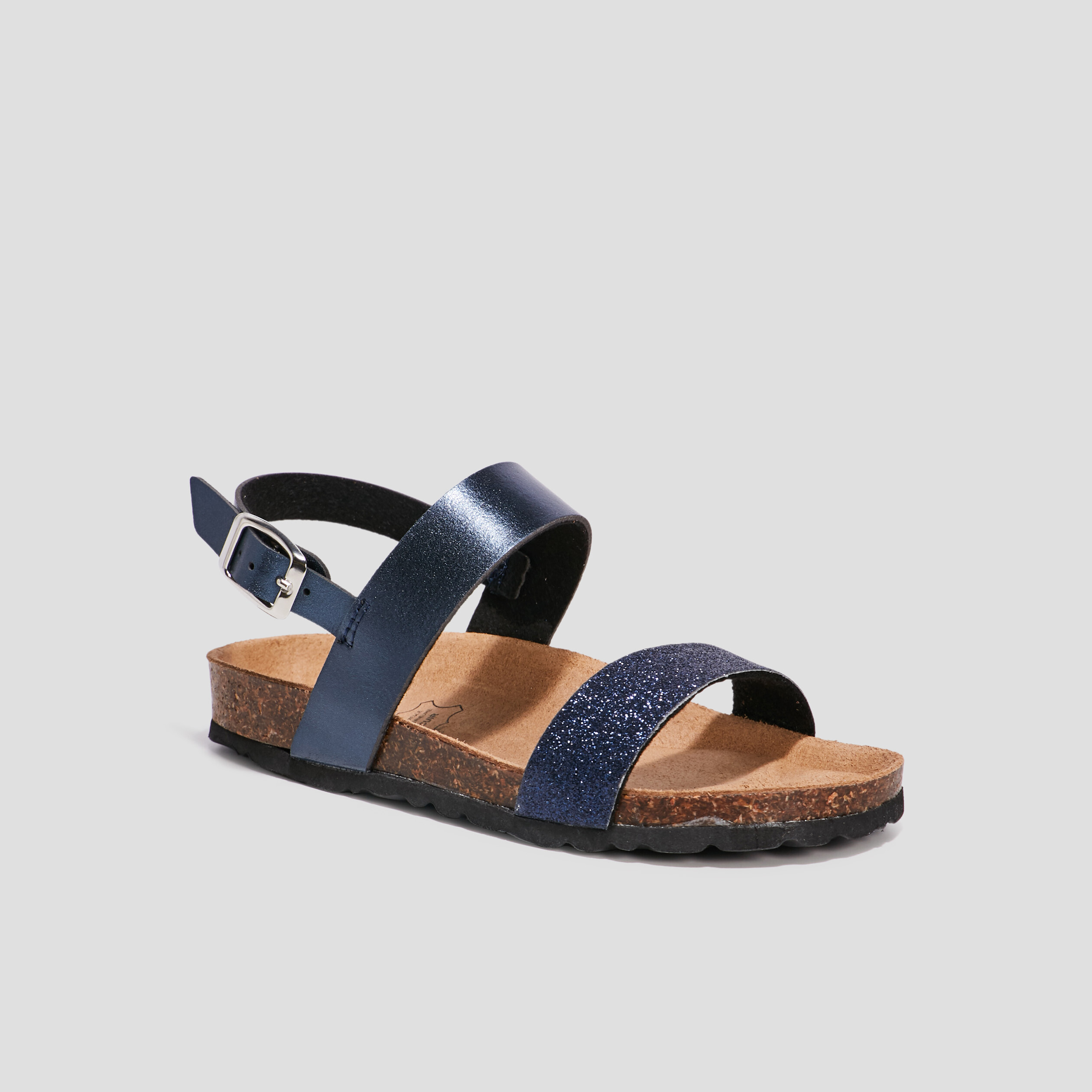 Sandales fille online bleu marine