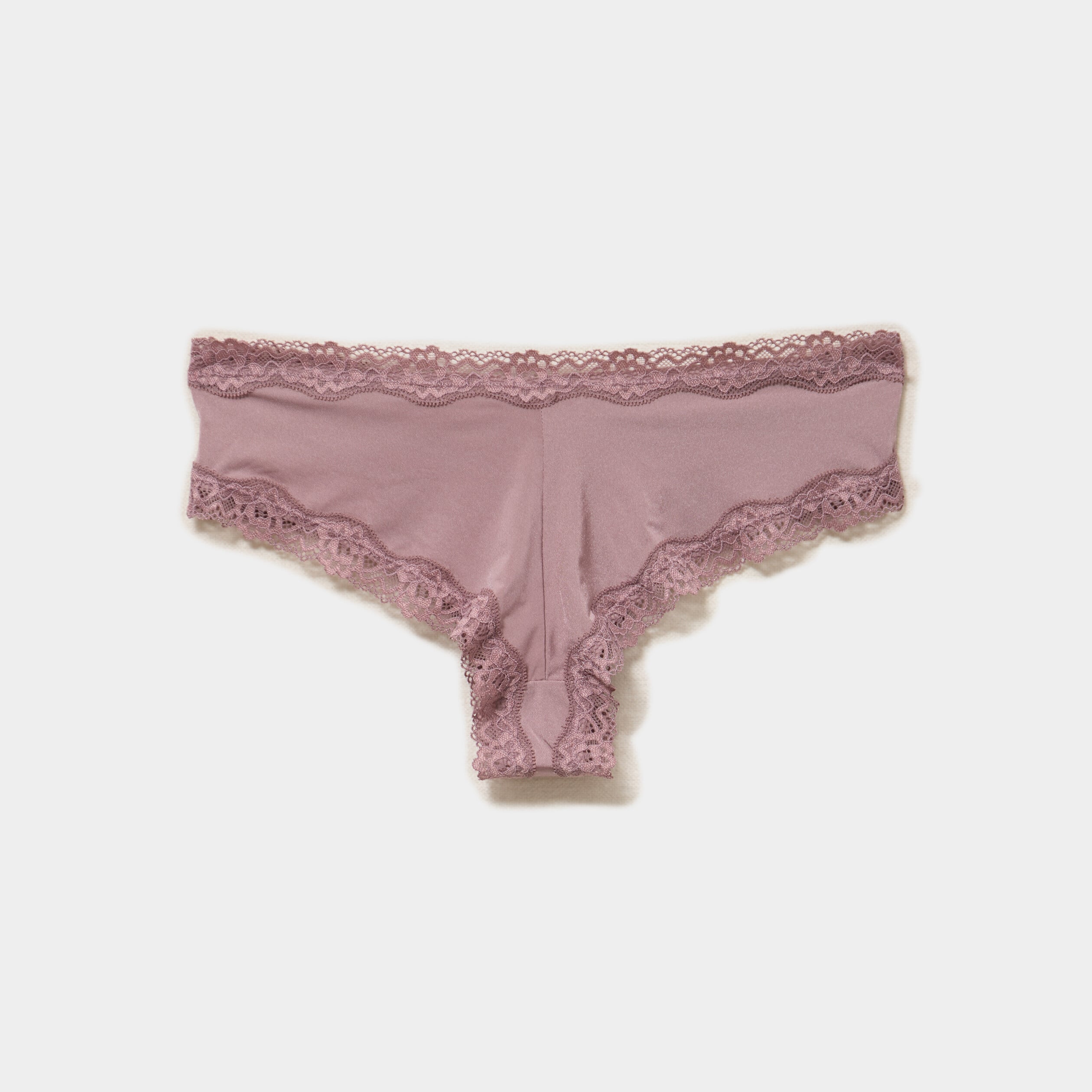 Lot 3 culottes hipster mauve femme