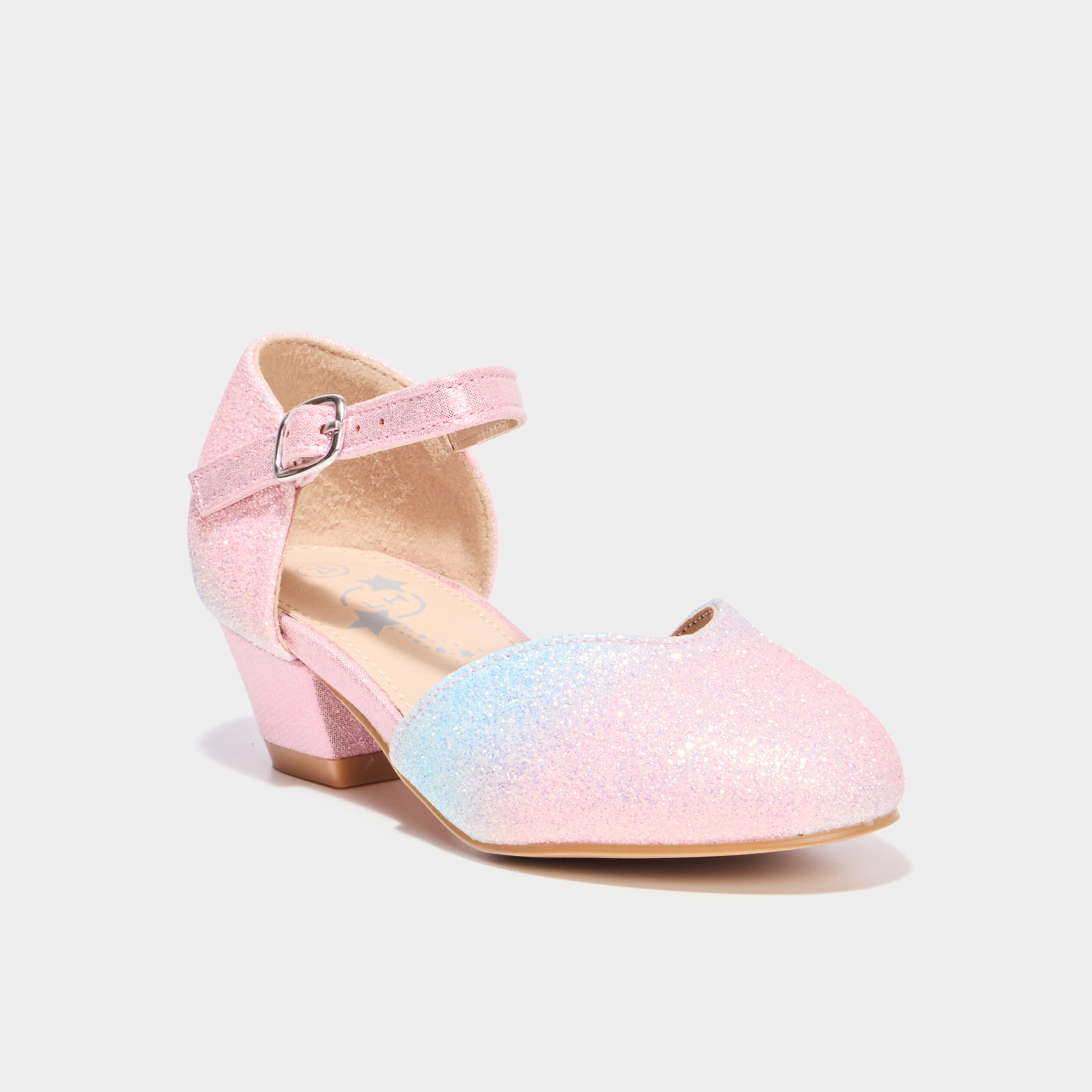 Babies c&eacute;r&eacute;monie &agrave; talons paillettes multicolore fille