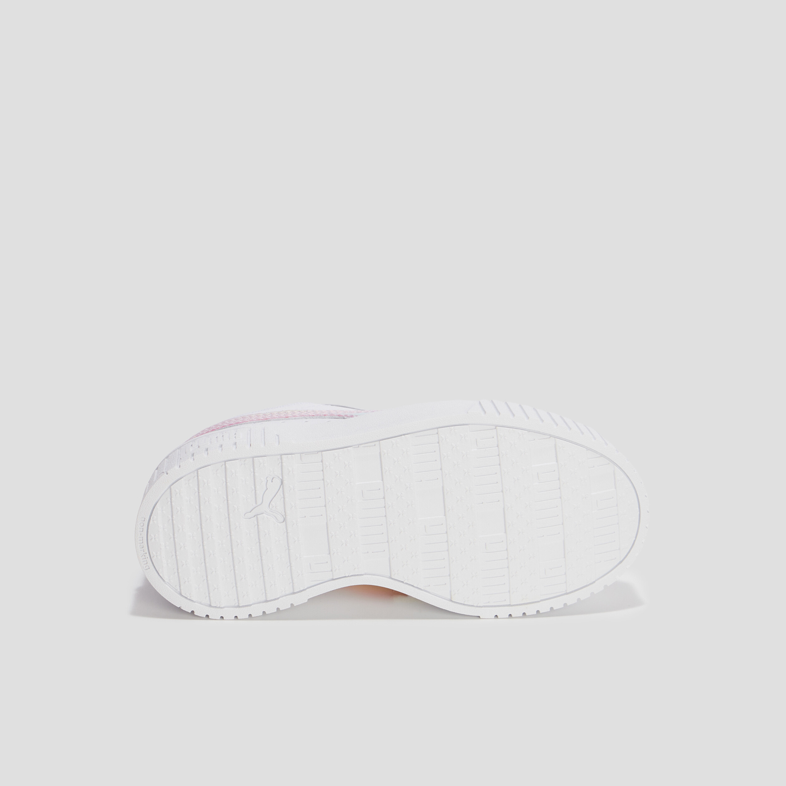 Tennis à lacets Carina Puma blanc fille