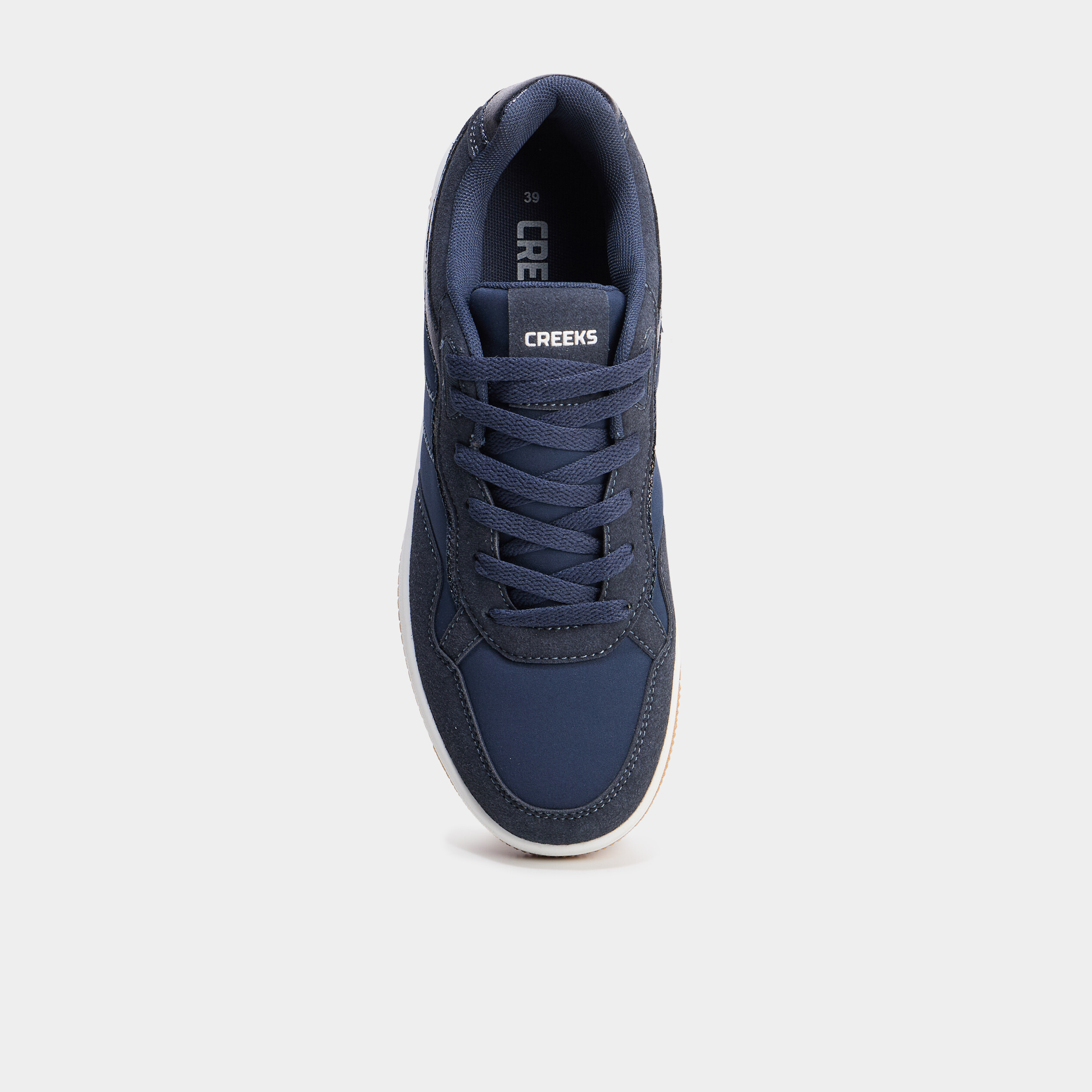 tennis basses a lacets bleu marine femme Tennis basses à lacets bleu marine femme