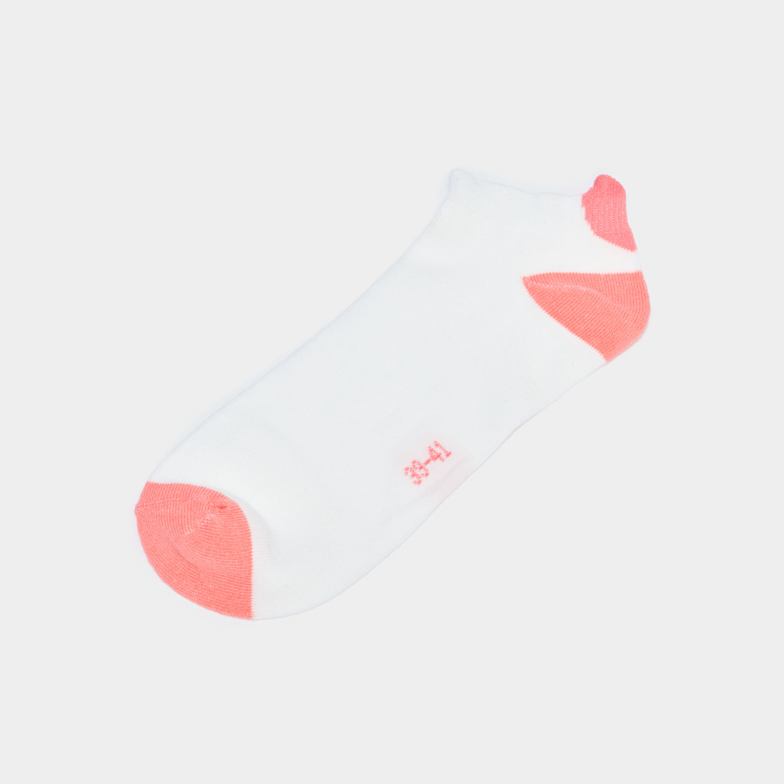 Lot 5 paires chaussettes invisibles blanc femme