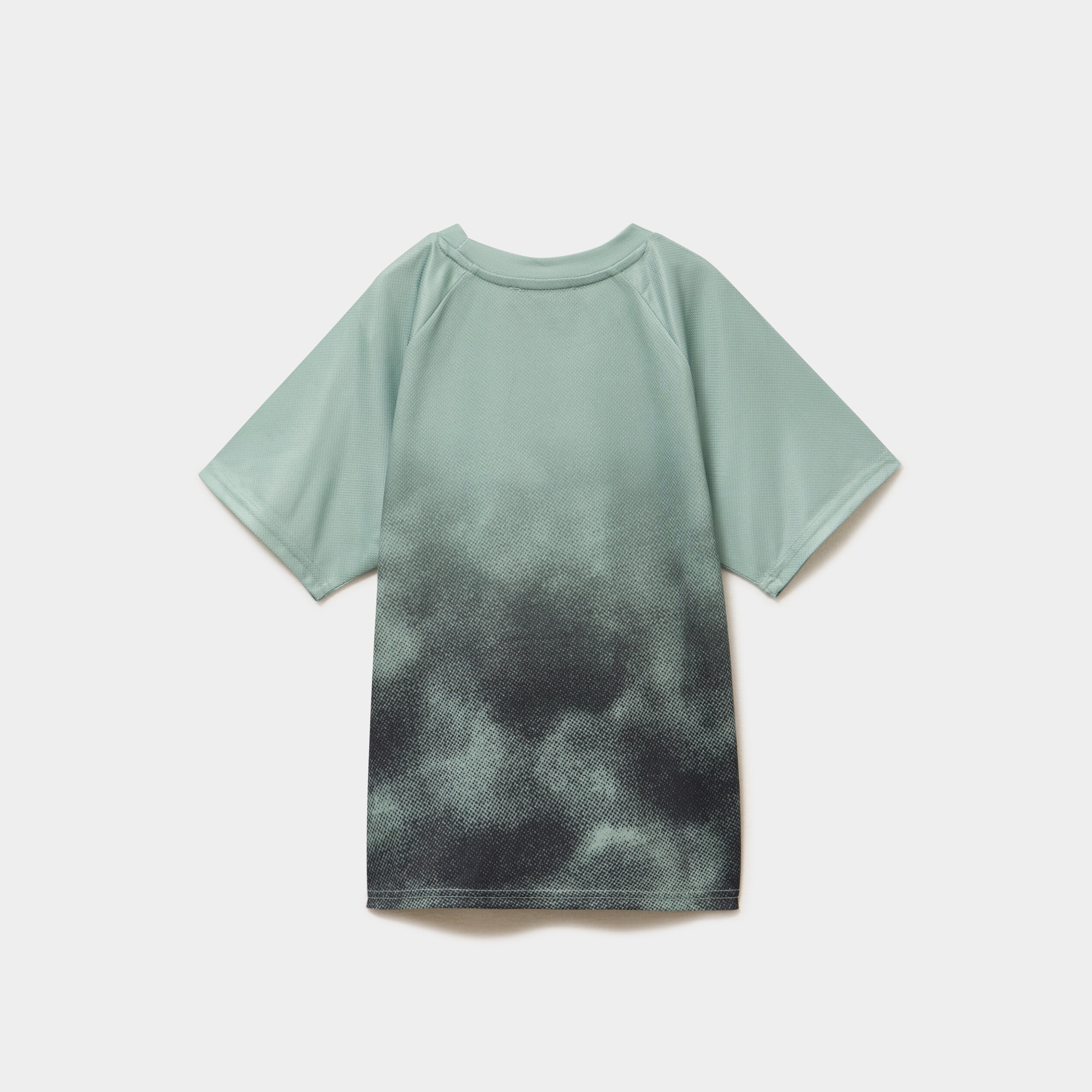 T-shirt de sport relax &agrave; manches courtes vert kaki gar&ccedil;on