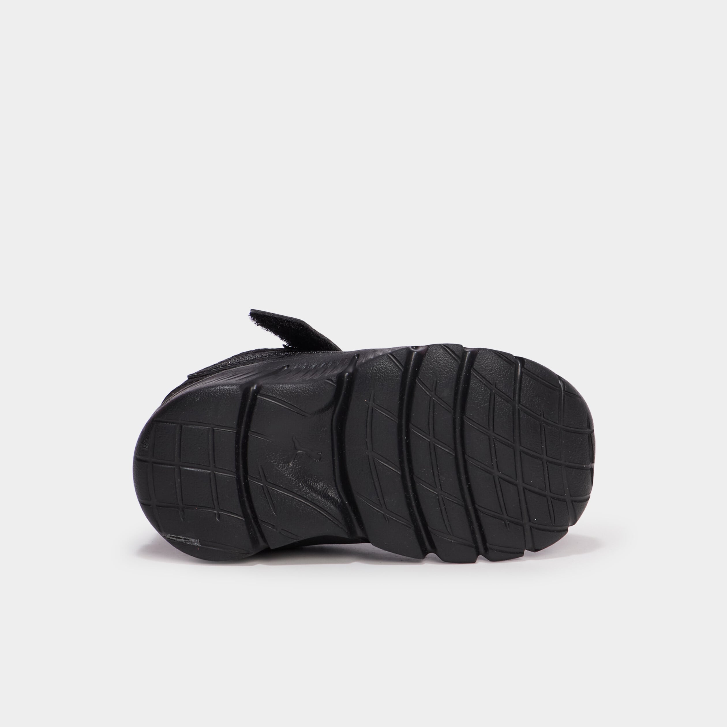 Baskets running &agrave; scratchs Puma noir b&eacute;b&eacute; gar&ccedil;on