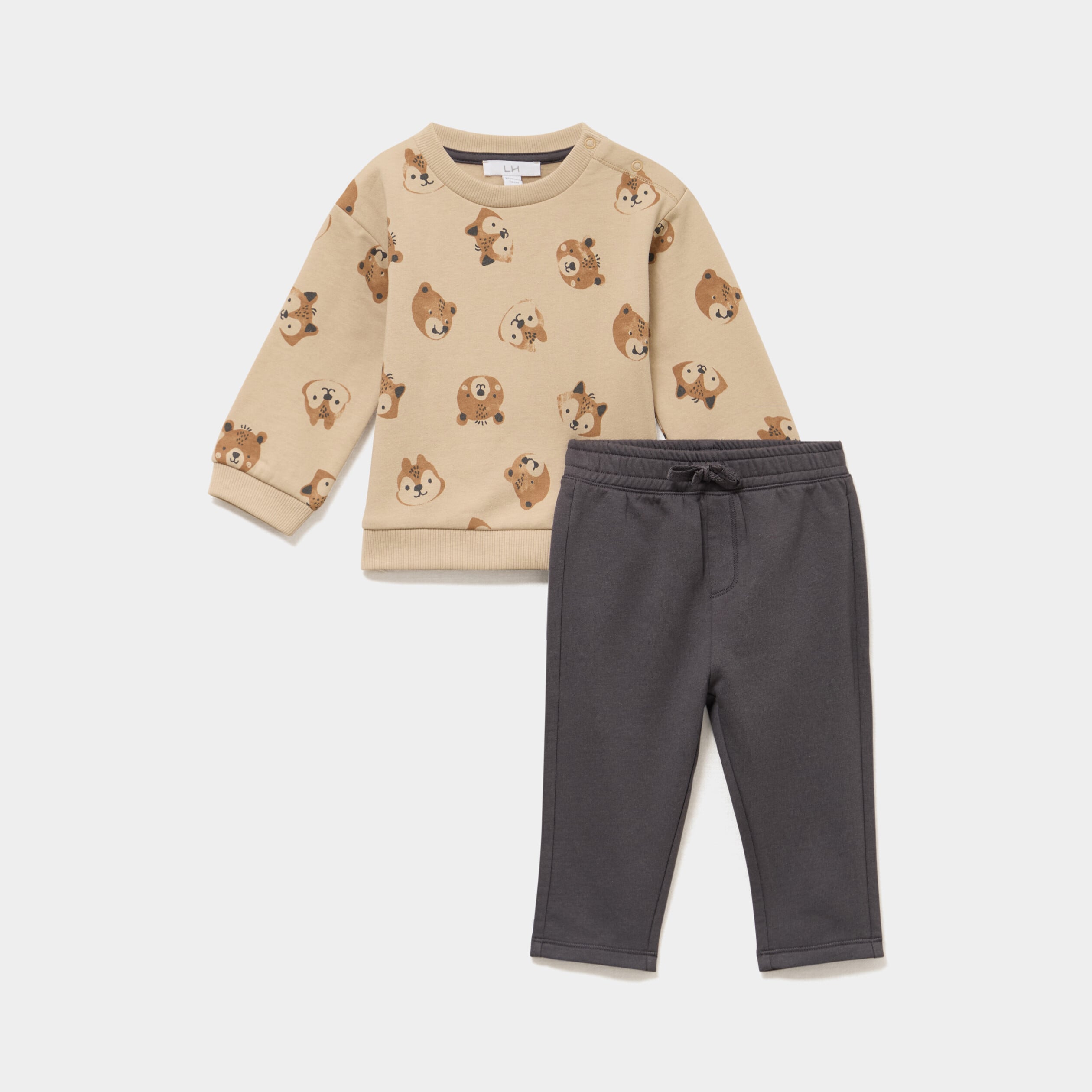 Ensemble de jogging 2 pi&egrave;ces camel b&eacute;b&eacute; gar&ccedil;on