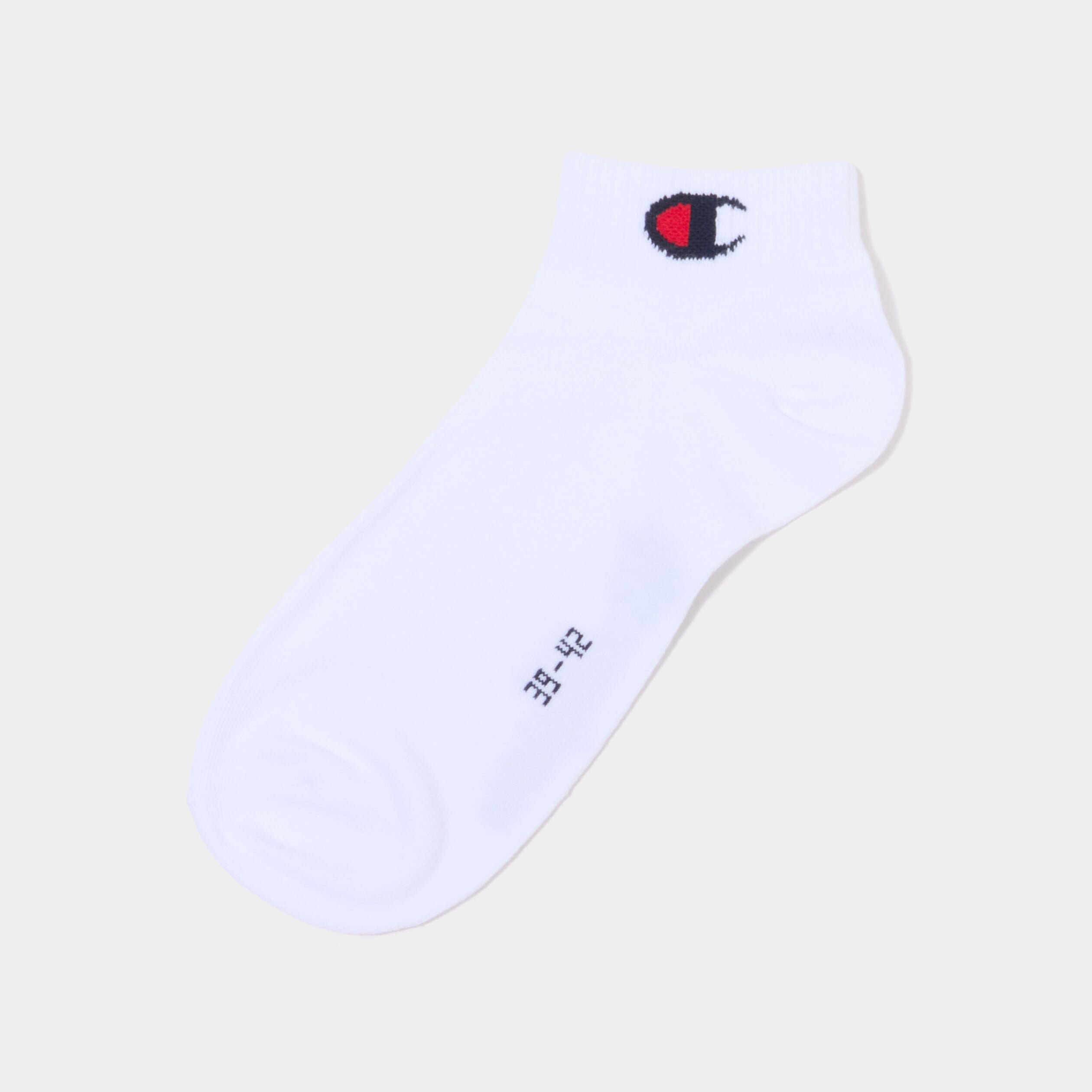 Lot 3 paires socquettes Champion blanc homme
