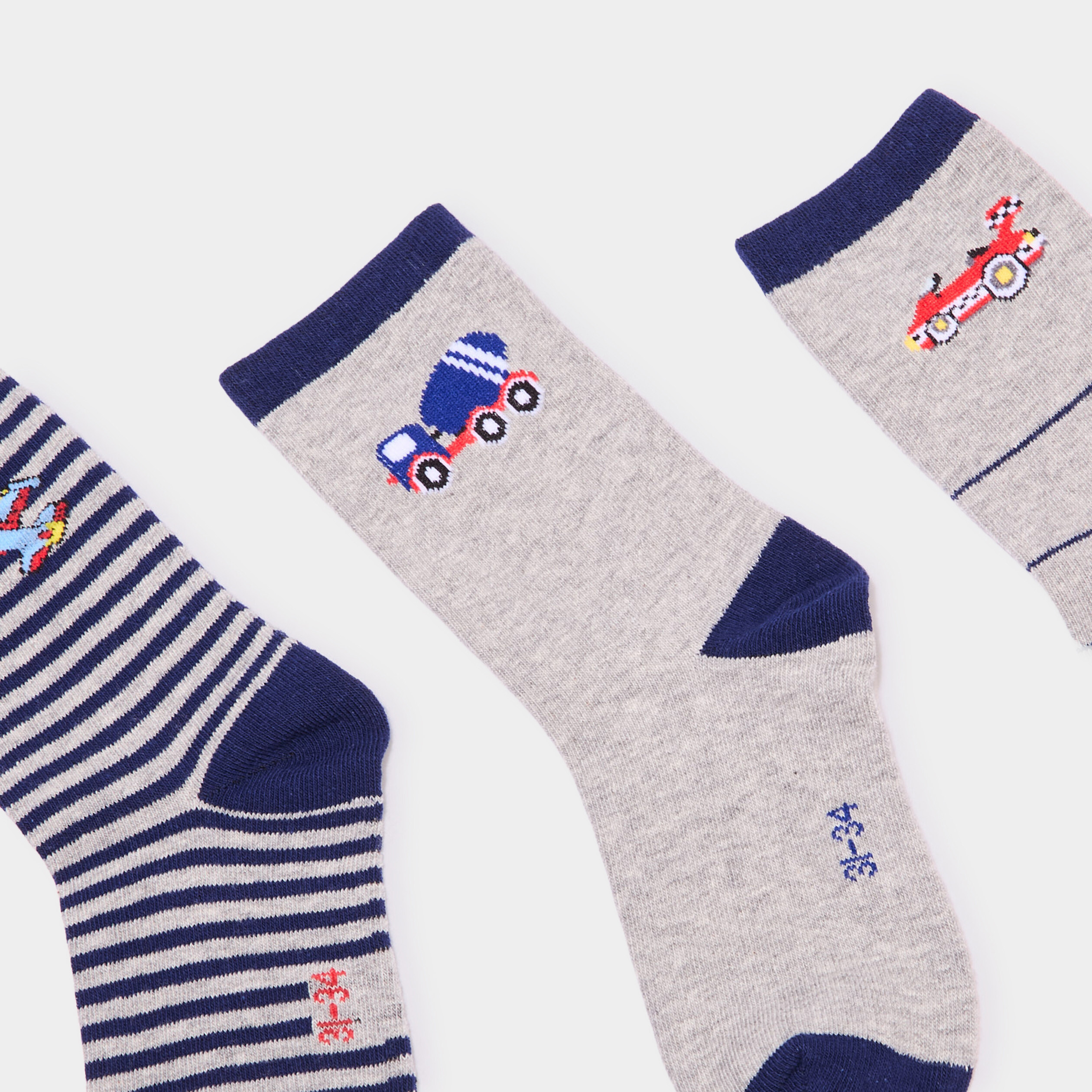 lot 5 paires chaussettes bleu marine garcon Lot 5 paires chaussettes bleu marine garçon