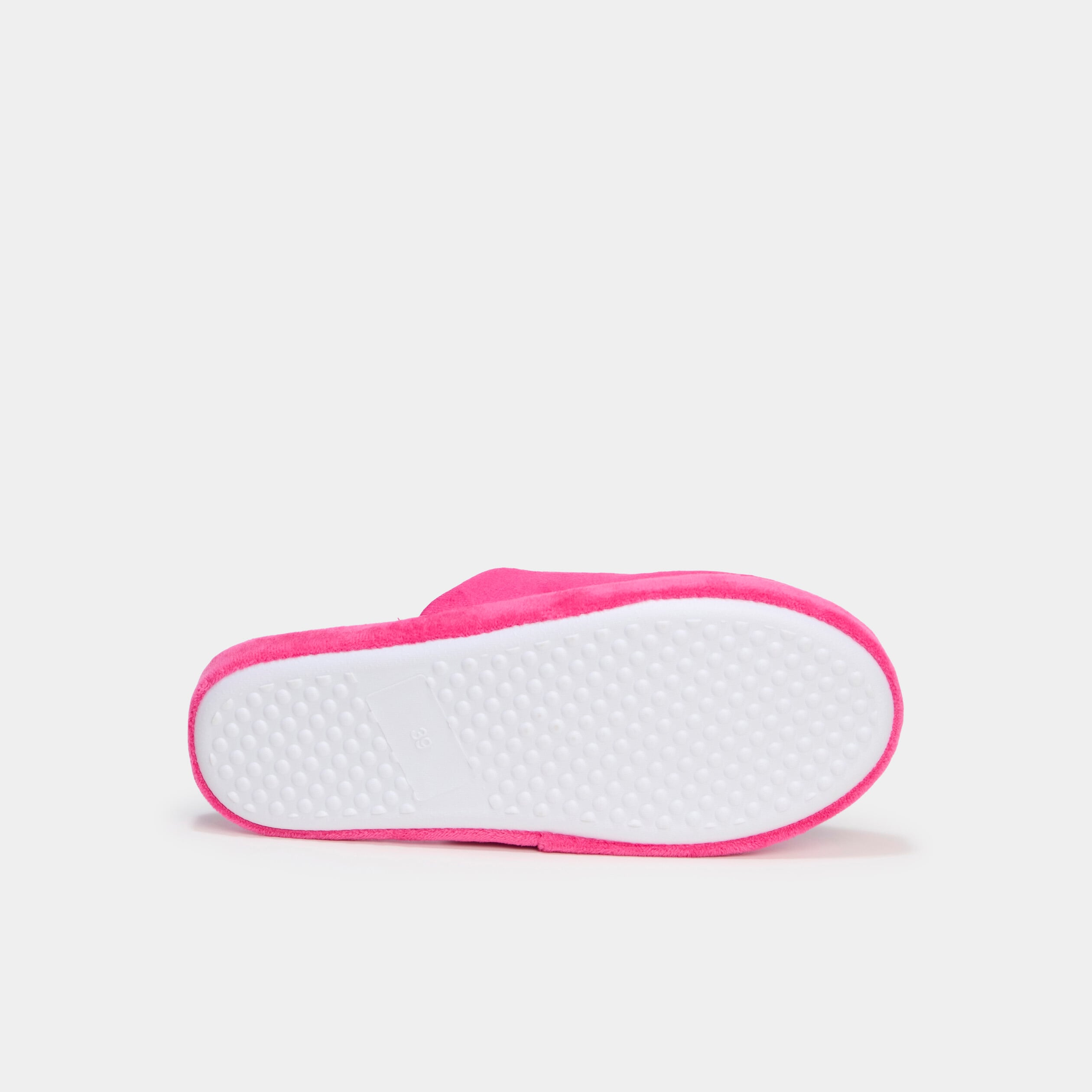 Chaussons mules Minnie rose femme