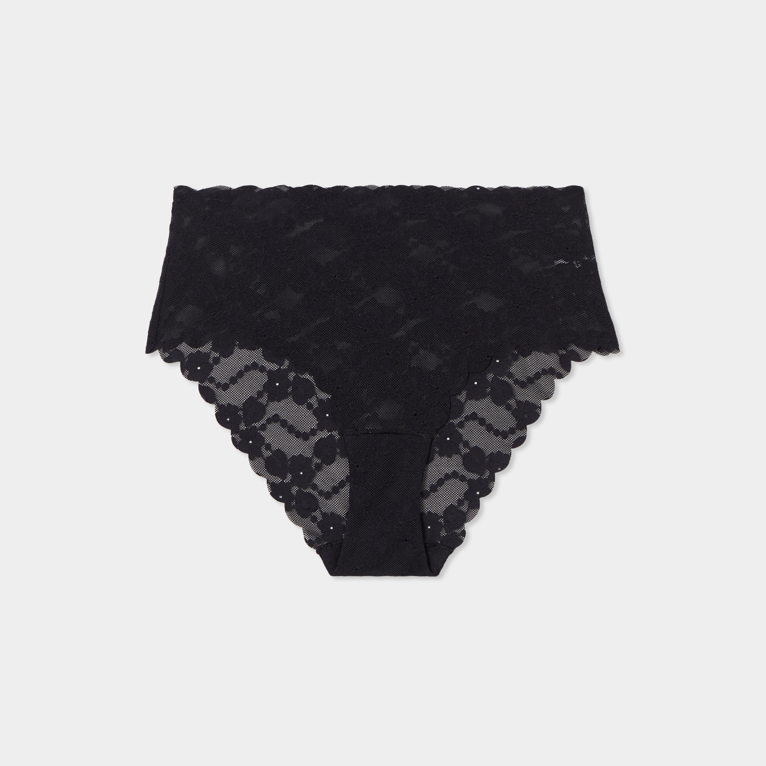 culotte dentelle taille haute noir femme Culotte dentelle taille haute noir femme