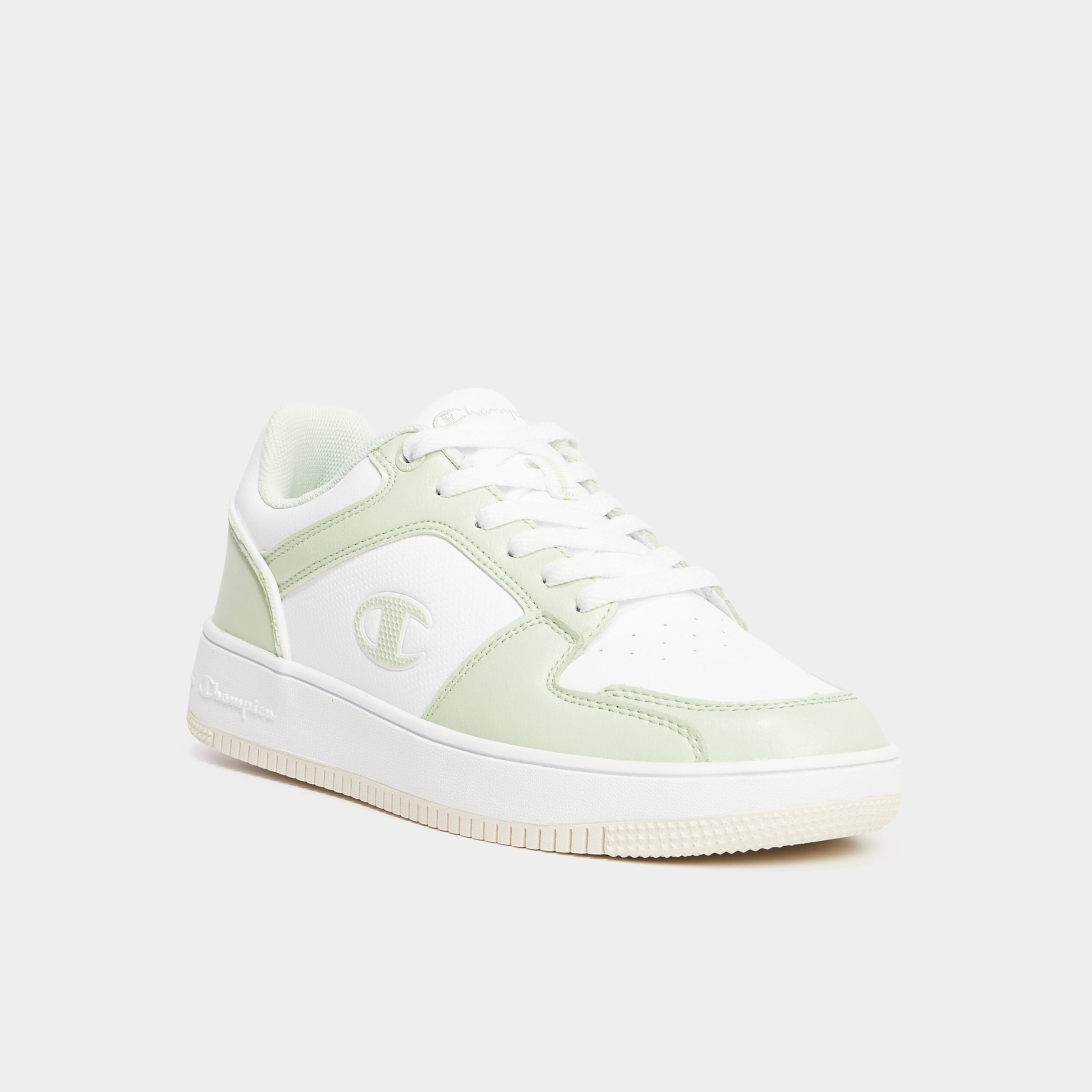 Baskets &agrave; lacets RD18 2.0 Low Champion vert menthe femme