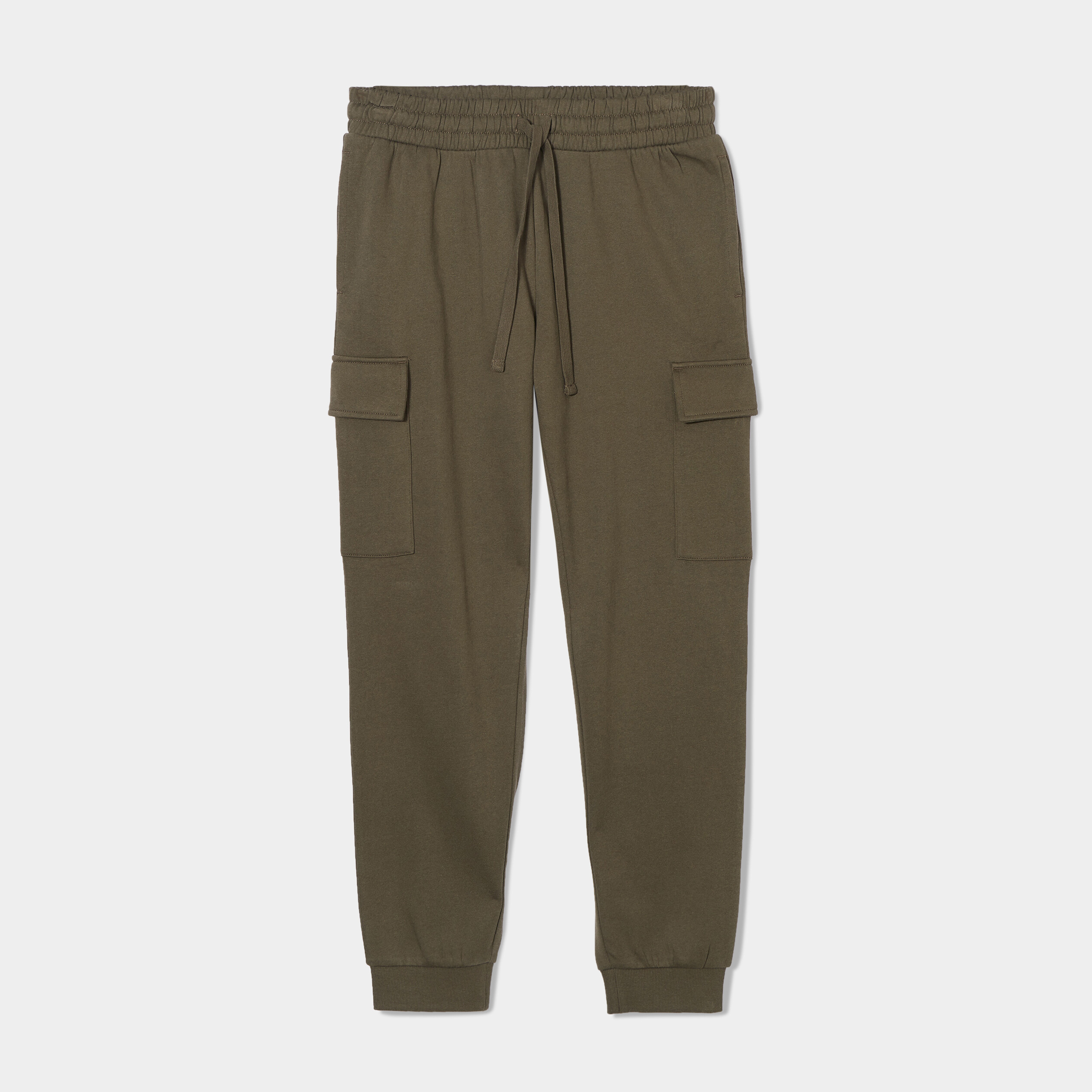 Pantalon de jogging urbain vert kaki à poches