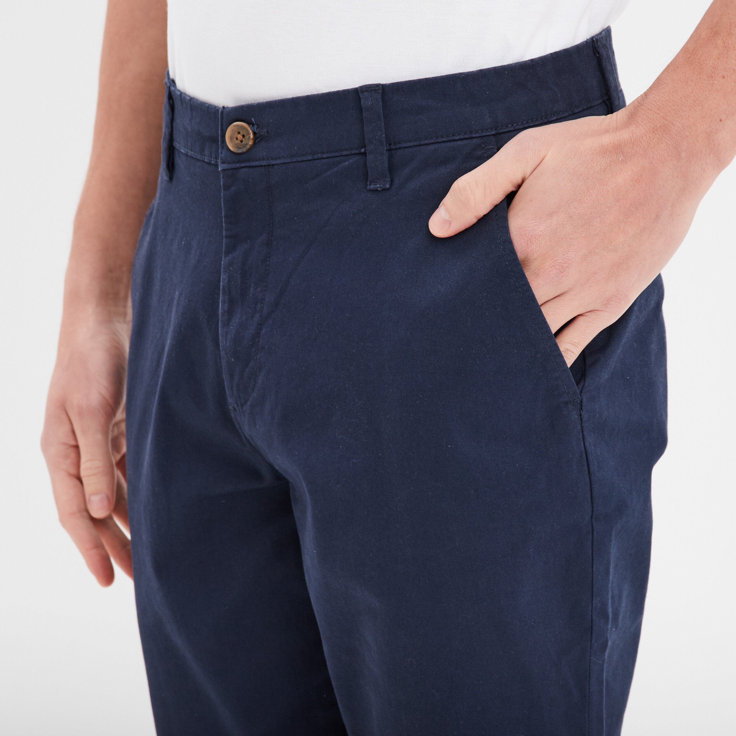 Chino vert foncé homme outlet