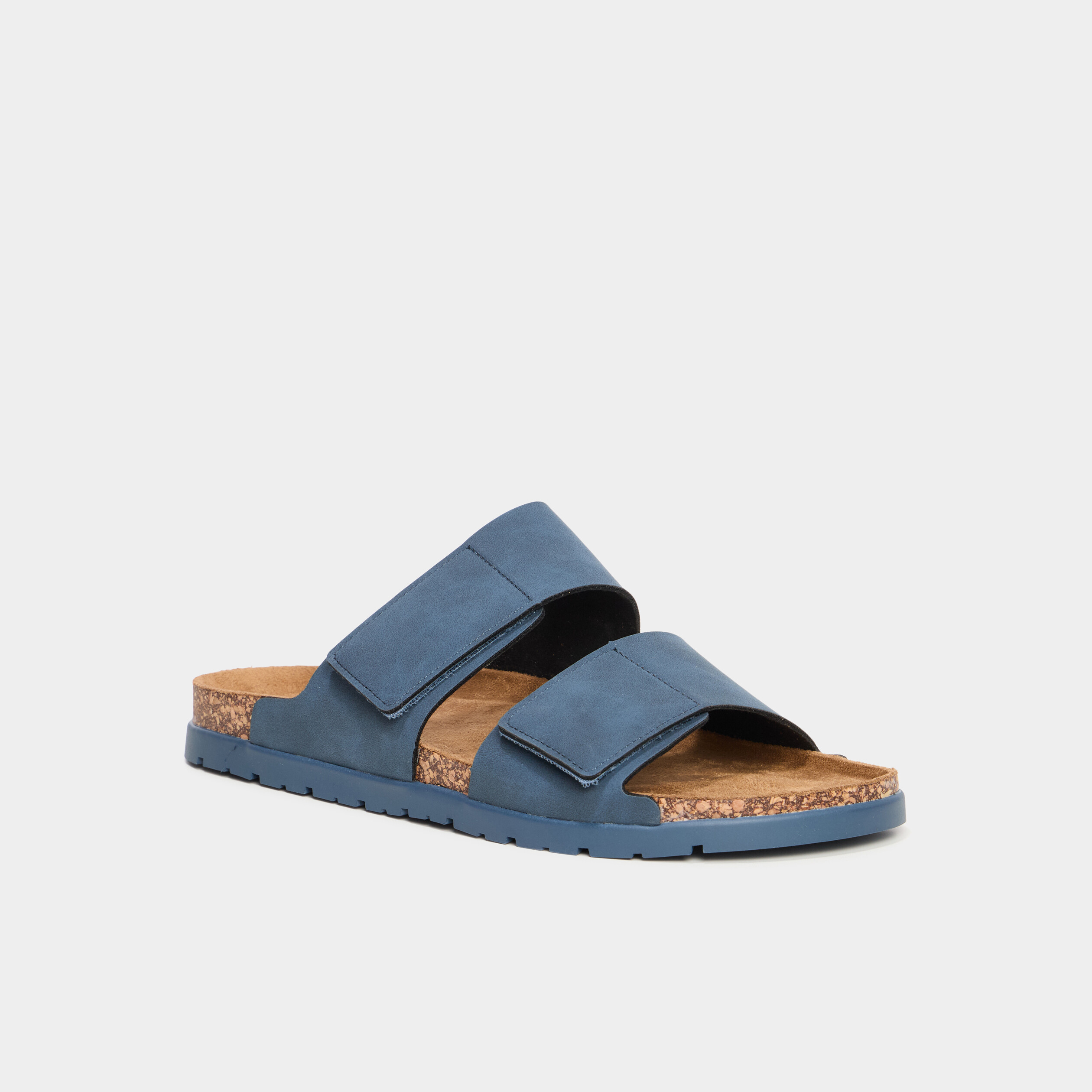 mules a scratchs bleu marine homme Mules à scratchs bleu marine homme