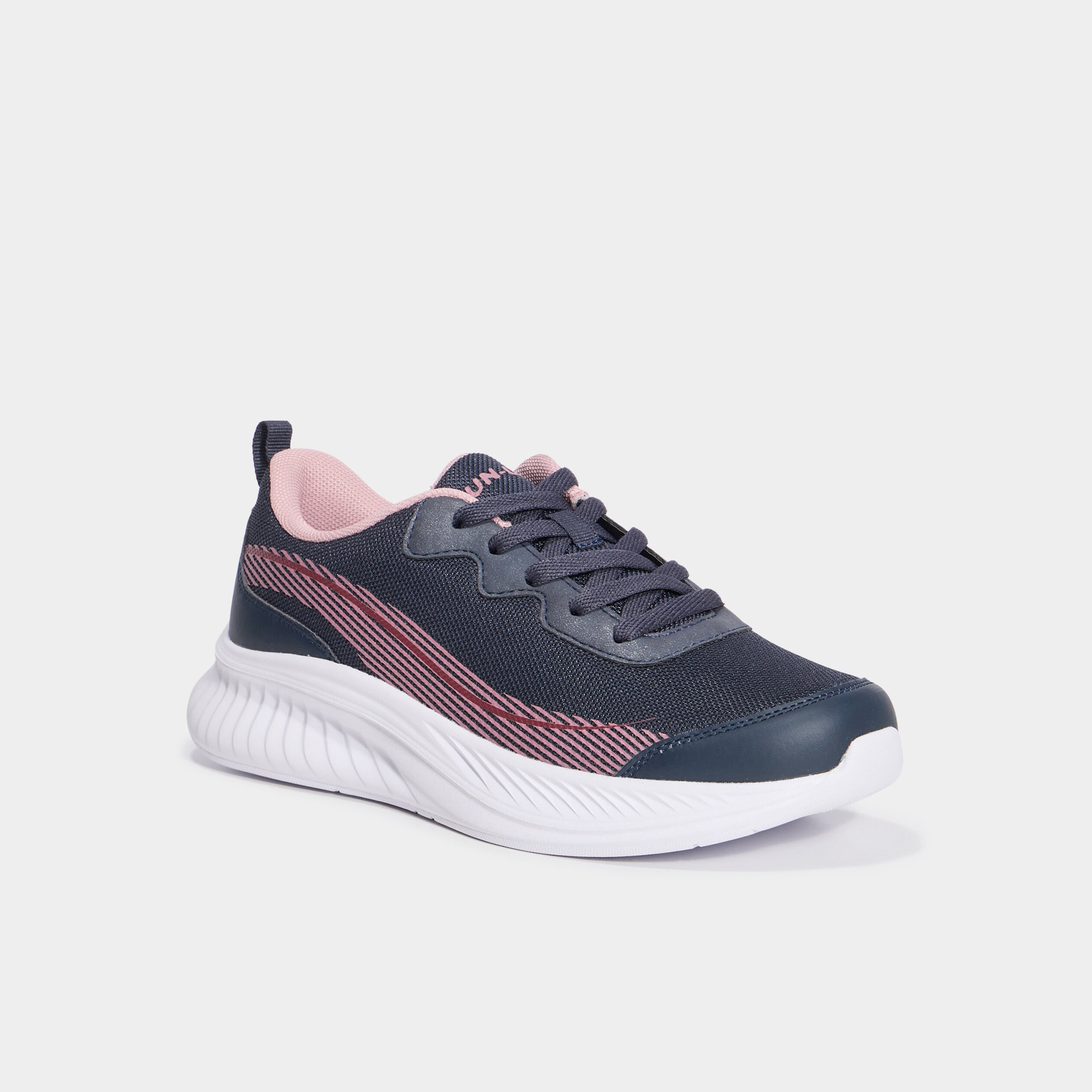 Baskets running bleu marine femme