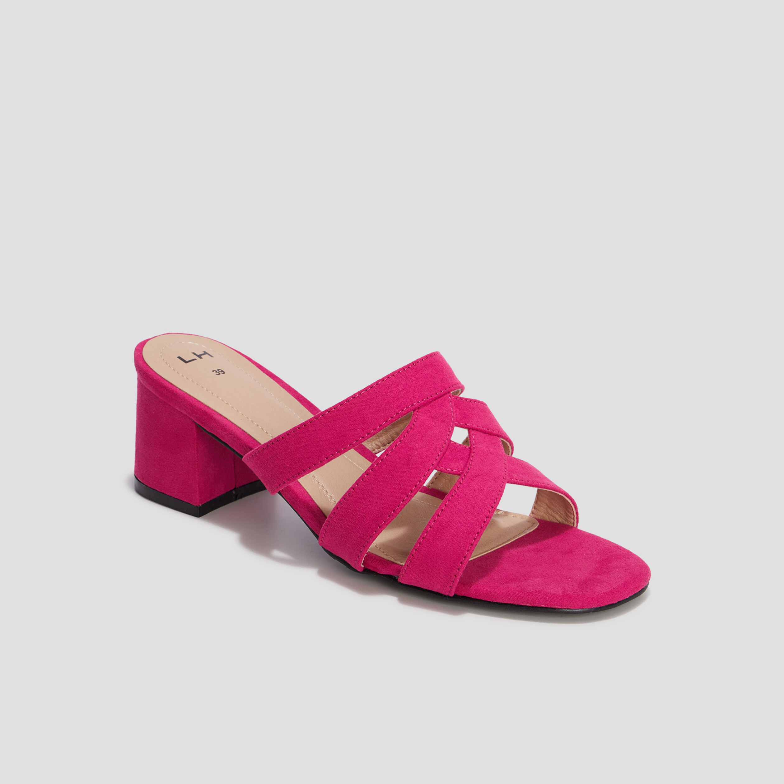 Mules online rose fushia