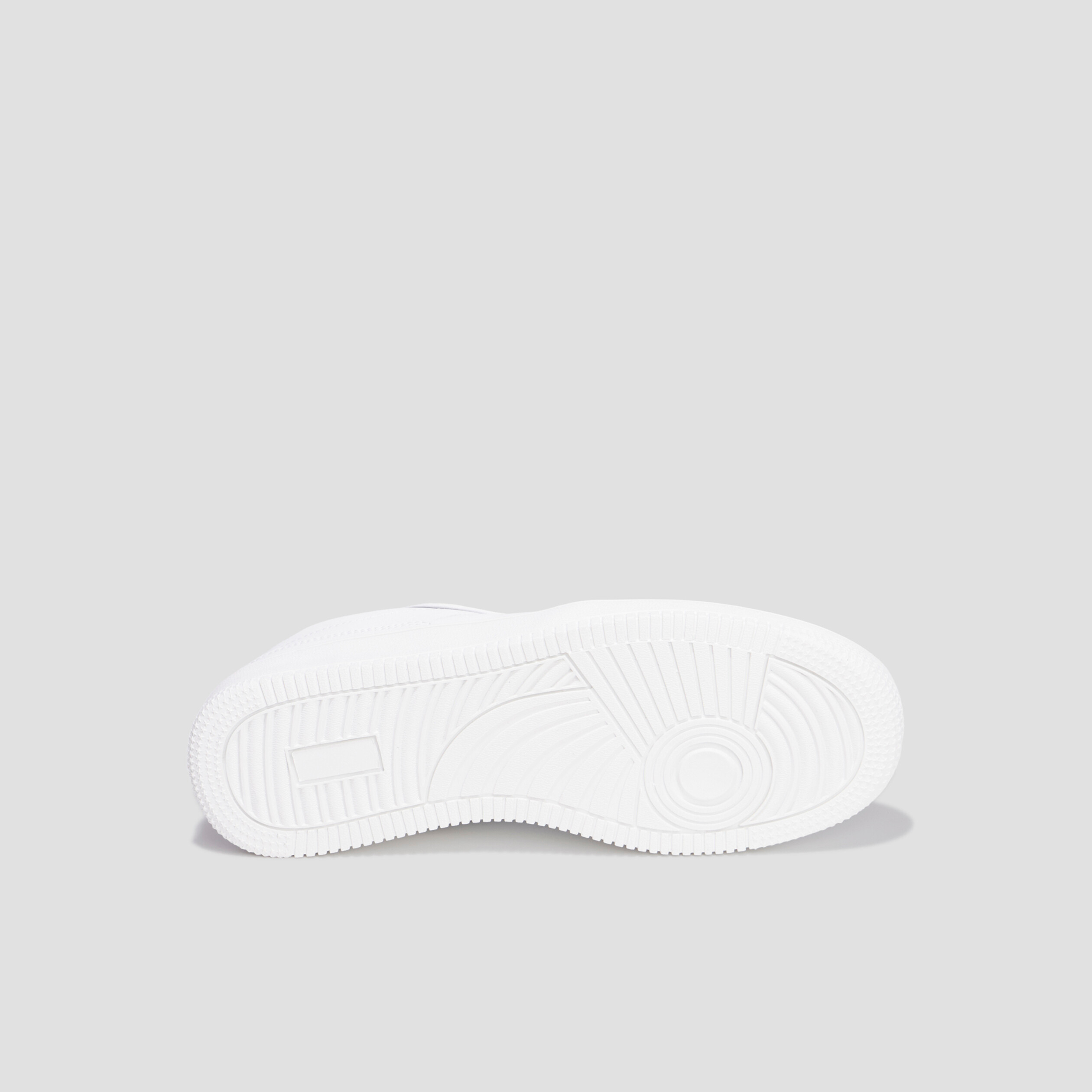 Tennis basses à lacets blanc homme