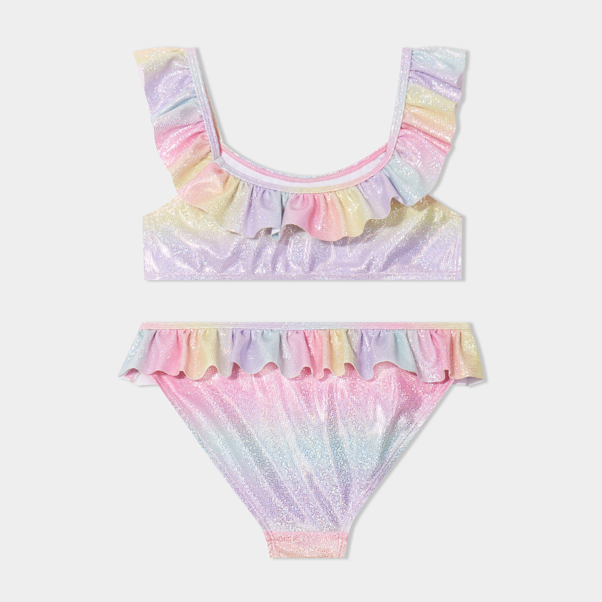 maillot de bain 2 pieces rose fille Maillot de bain 2 pièces rose fille