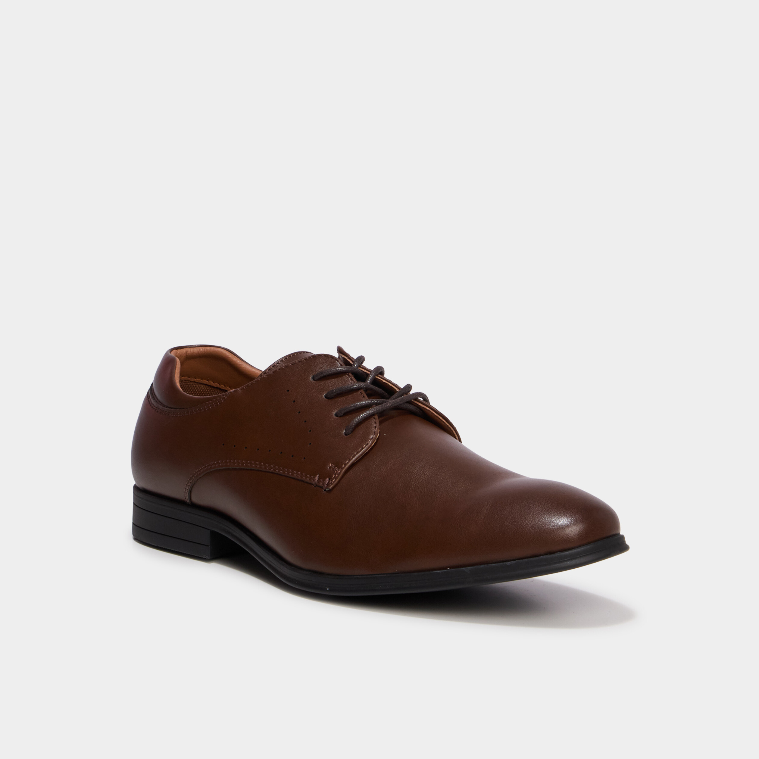 Derbies lac&eacute;es marron homme