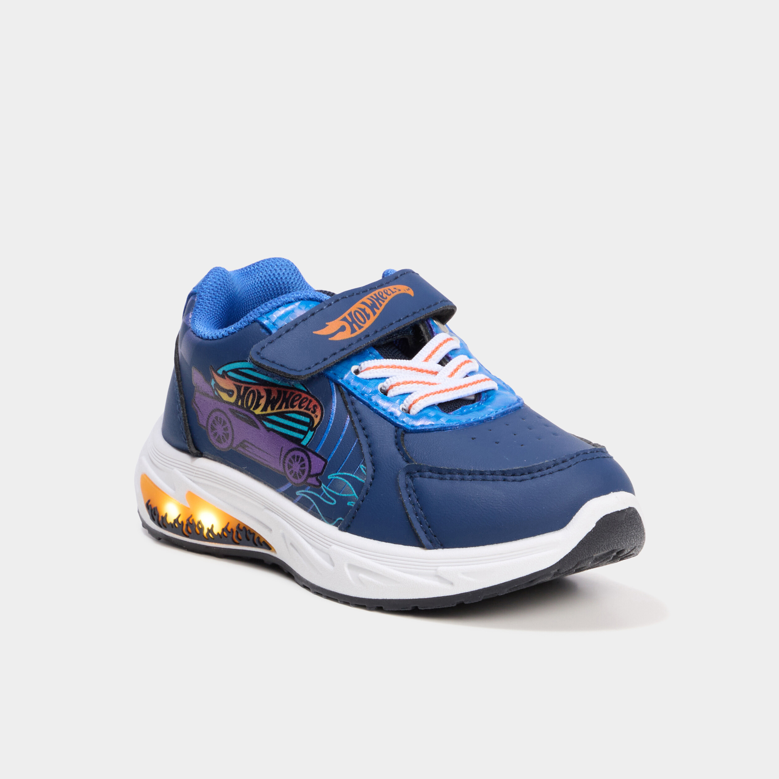 Baskets running lumineuses Hot Wheels multicolore gar&ccedil;on