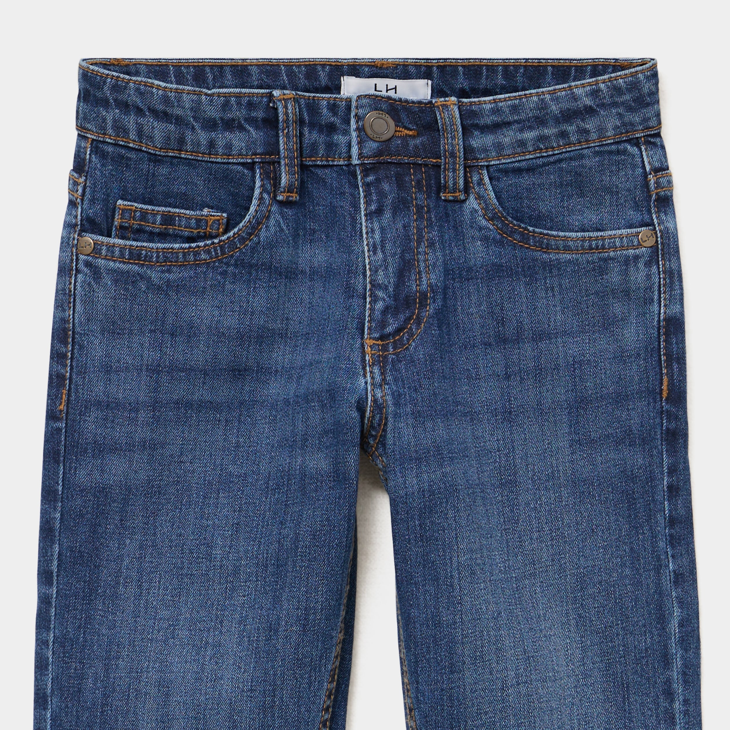 Jeans slim 5 poches denim stone gar&ccedil;on