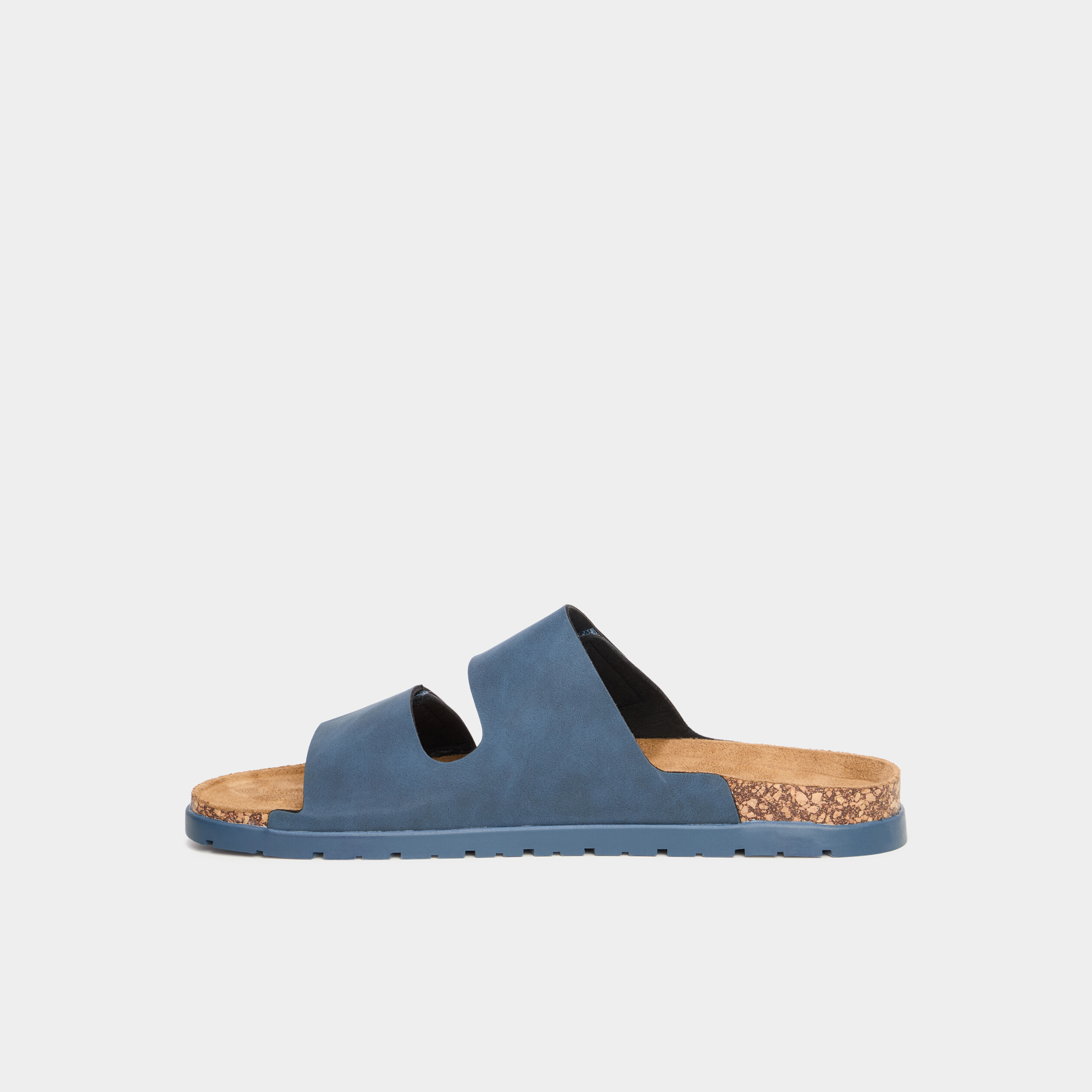 mules a scratchs bleu marine homme Mules à scratchs bleu marine homme