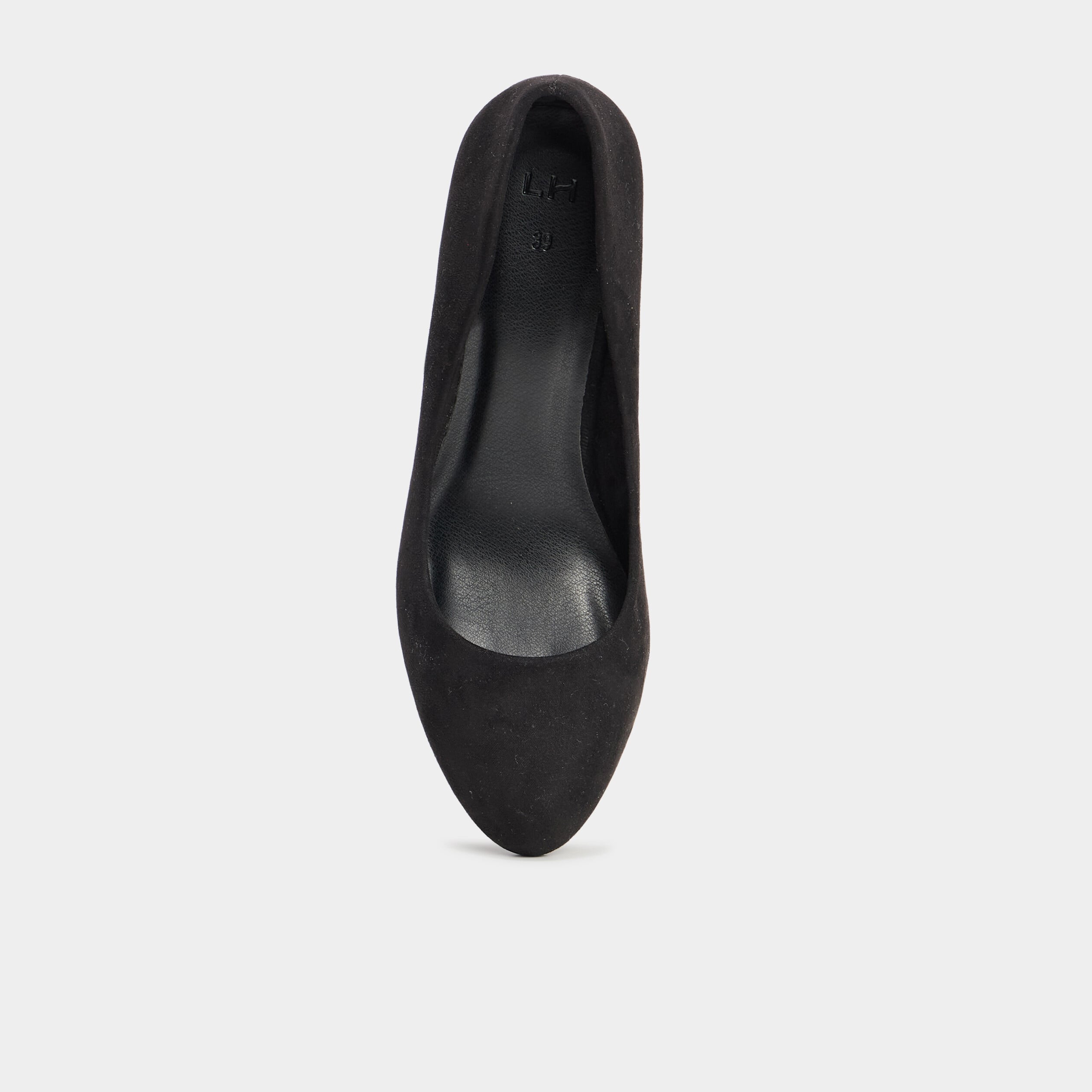 Escarpins &agrave; talons noir femme