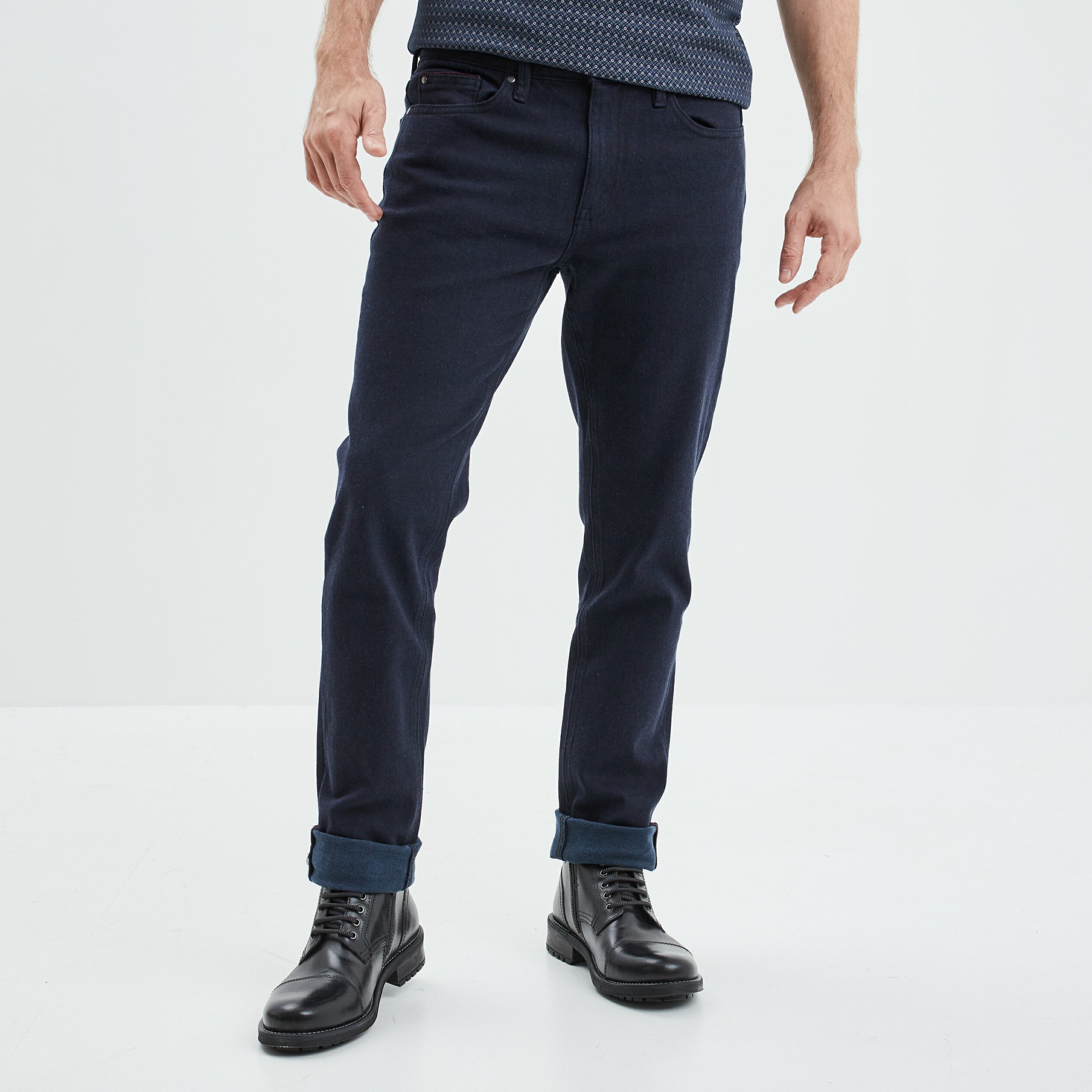 Pantalon straight homme outlet