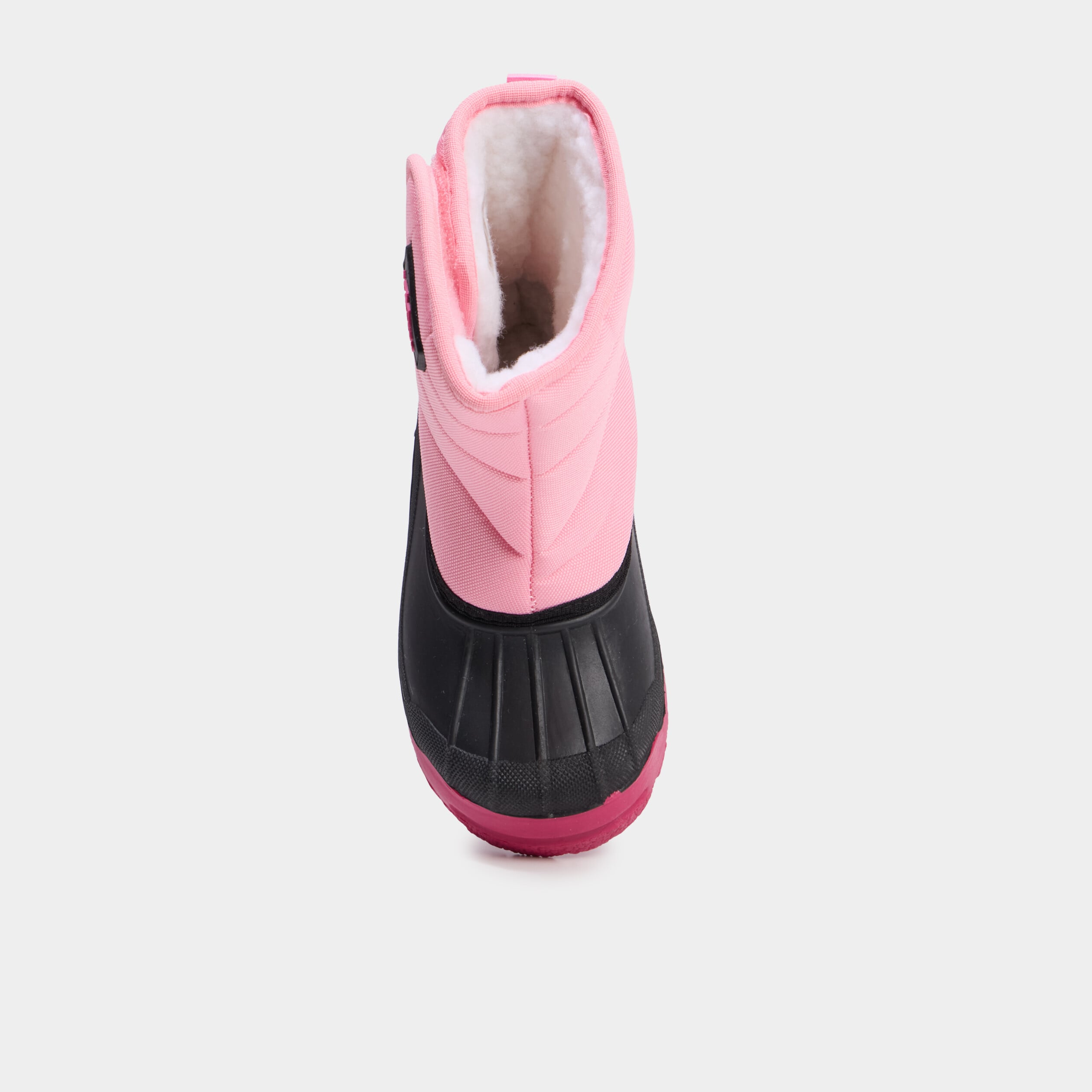 Bottes de neige fourr&eacute;es rose fille