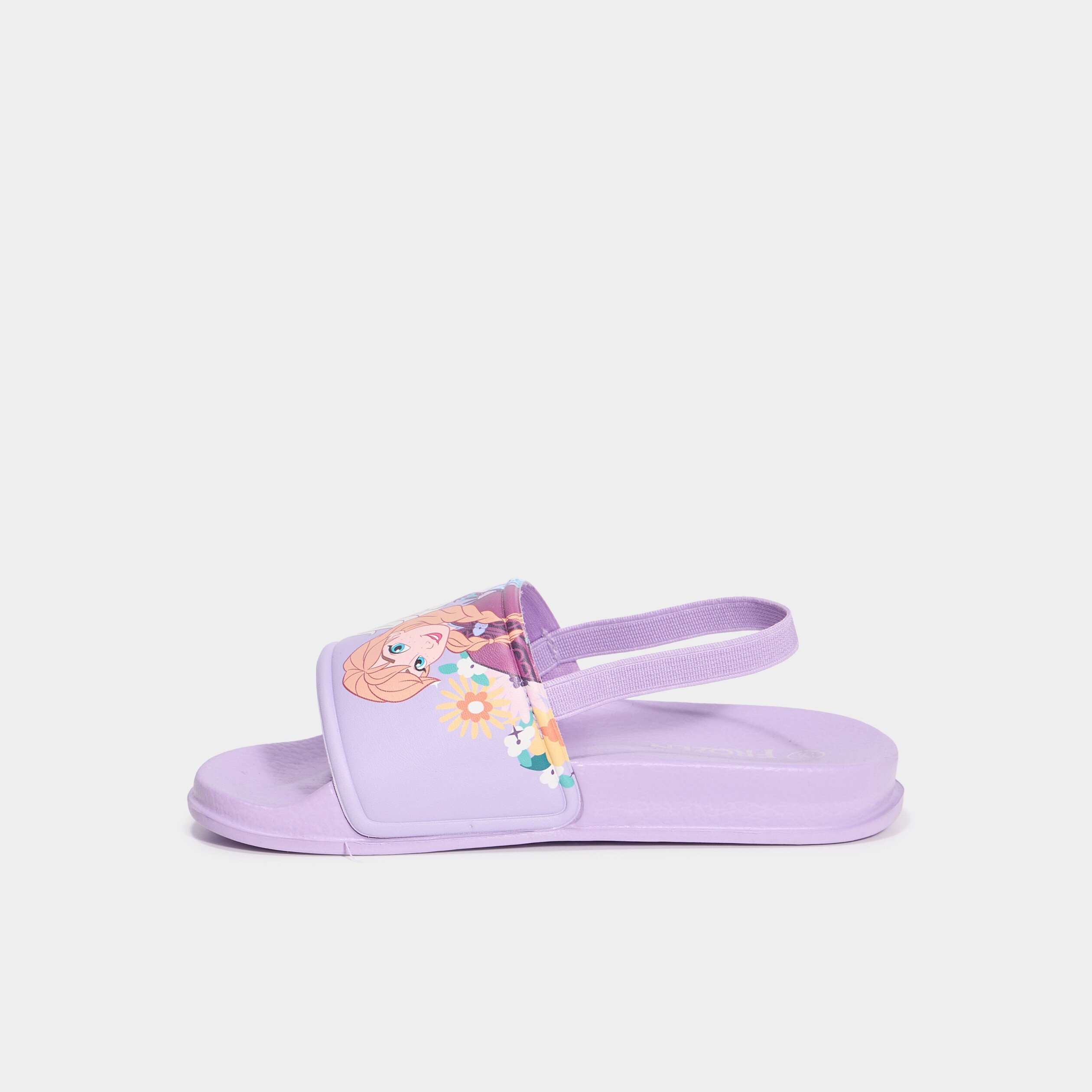 mules de plage reine des neiges mauve fille Mules de plage Reine des neiges mauve fille