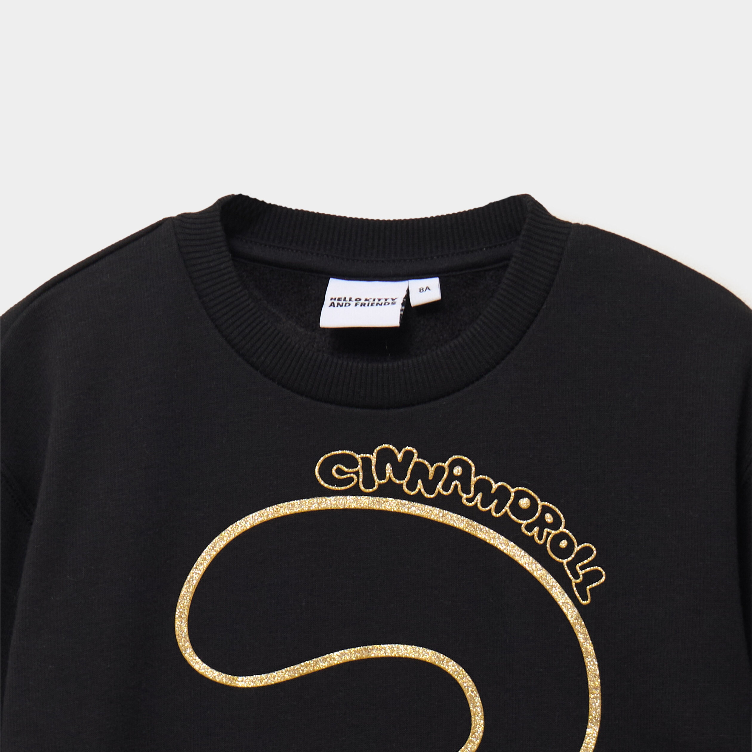 Sweat relax Hello Kitty Cinnamoroll noir fille
