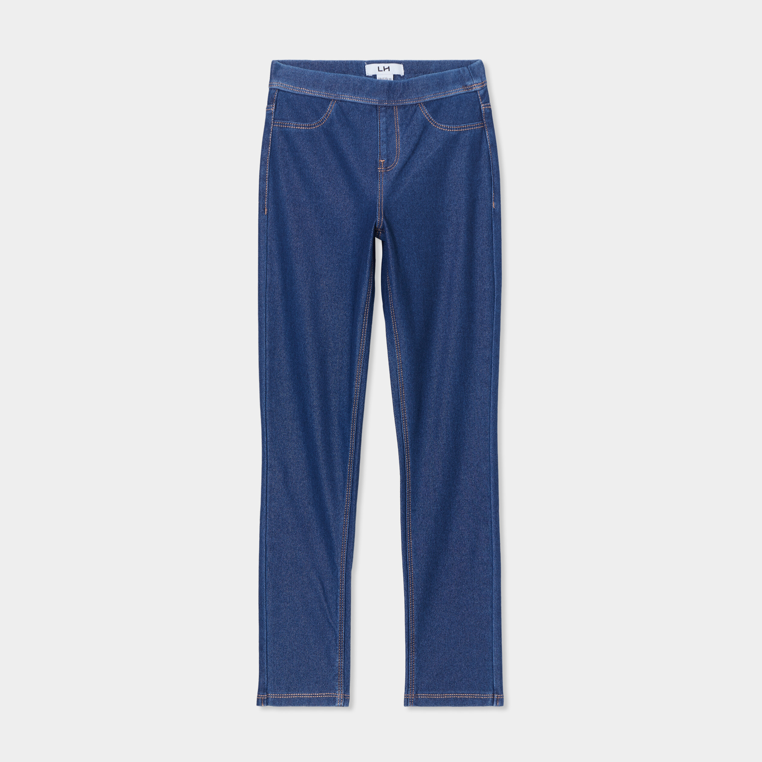 jegging taille standard coton denim stone fille Jegging taille standard coton denim stone fille
