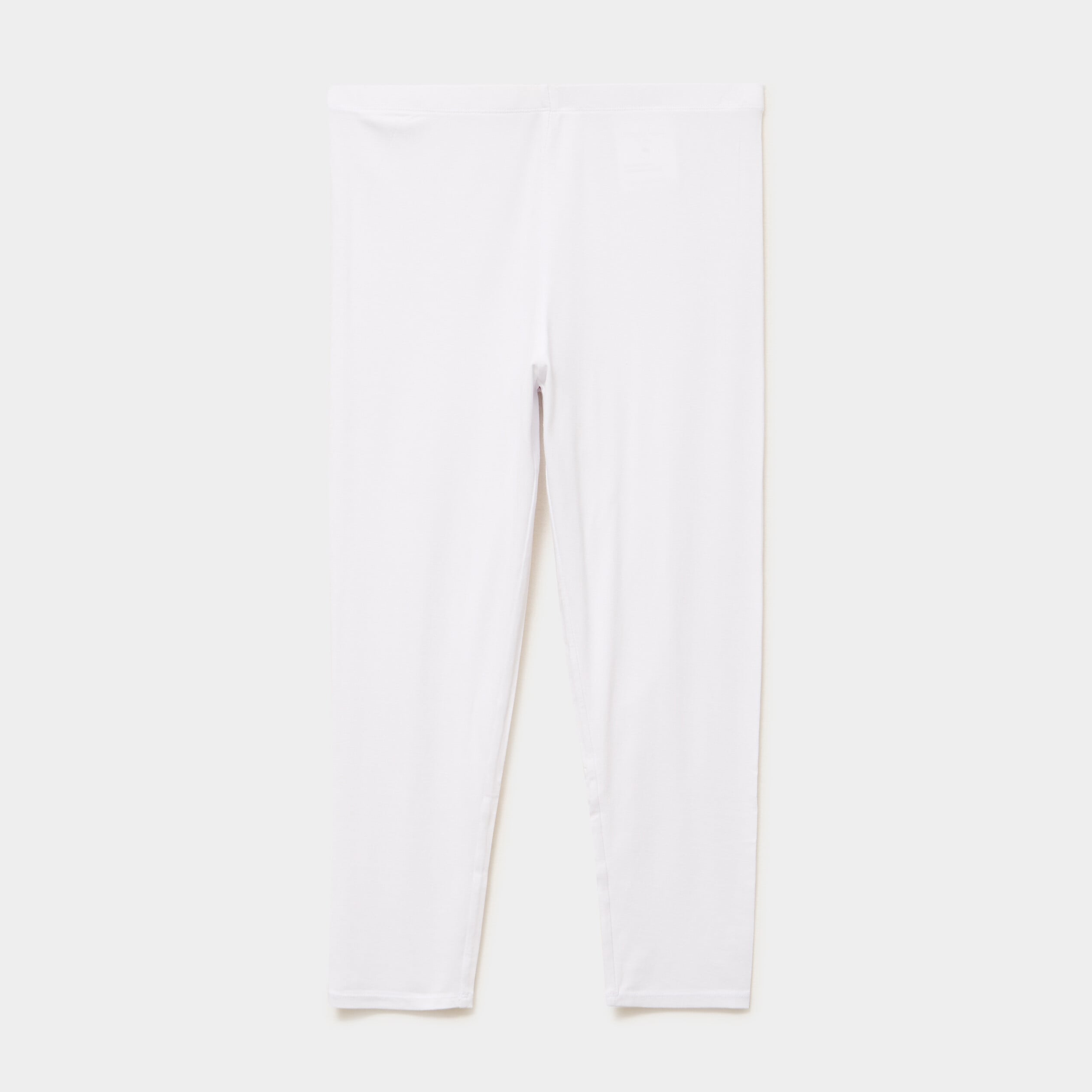 Legging &eacute;lastiqu&eacute; 7/8&egrave;me blanc femme