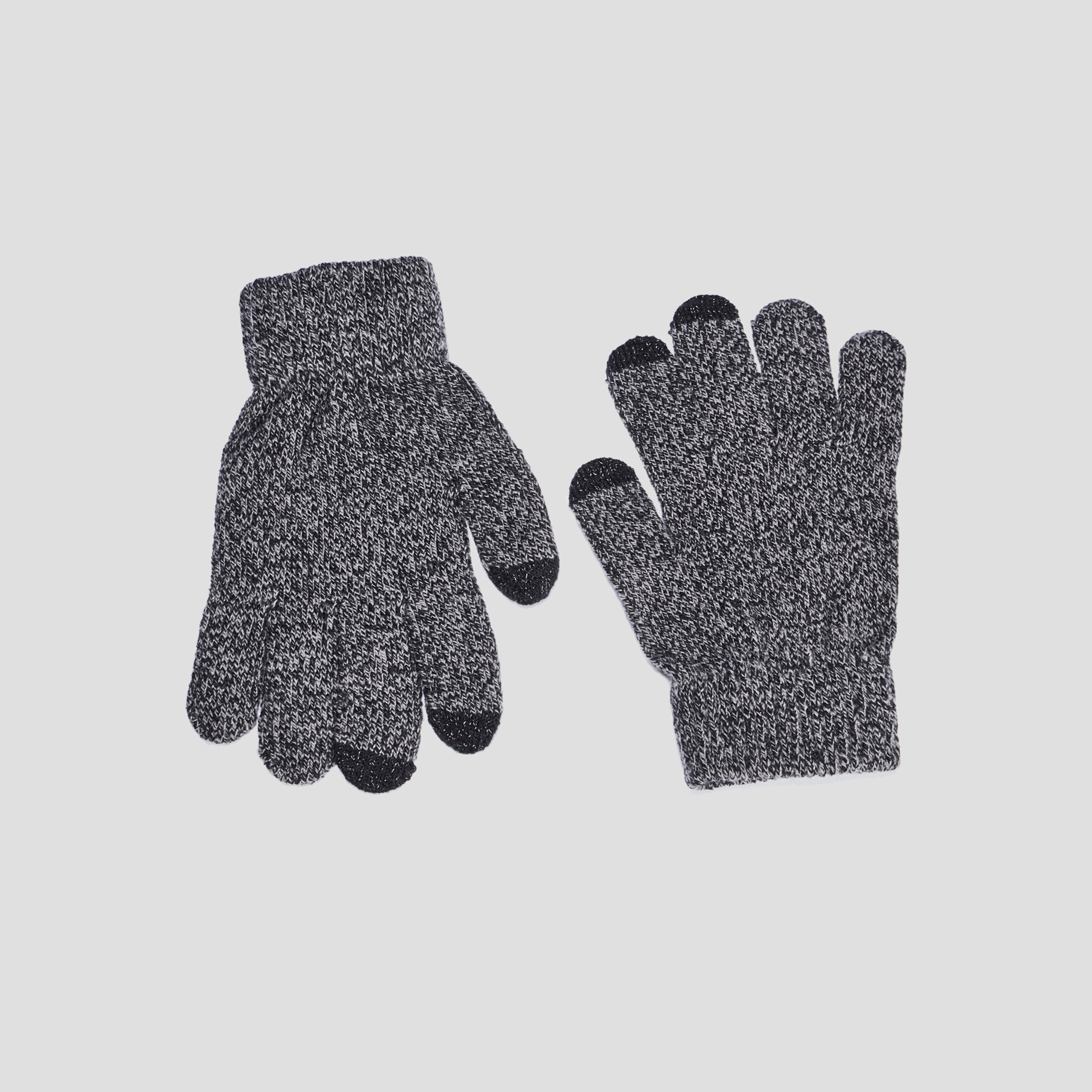 Gants gris homme