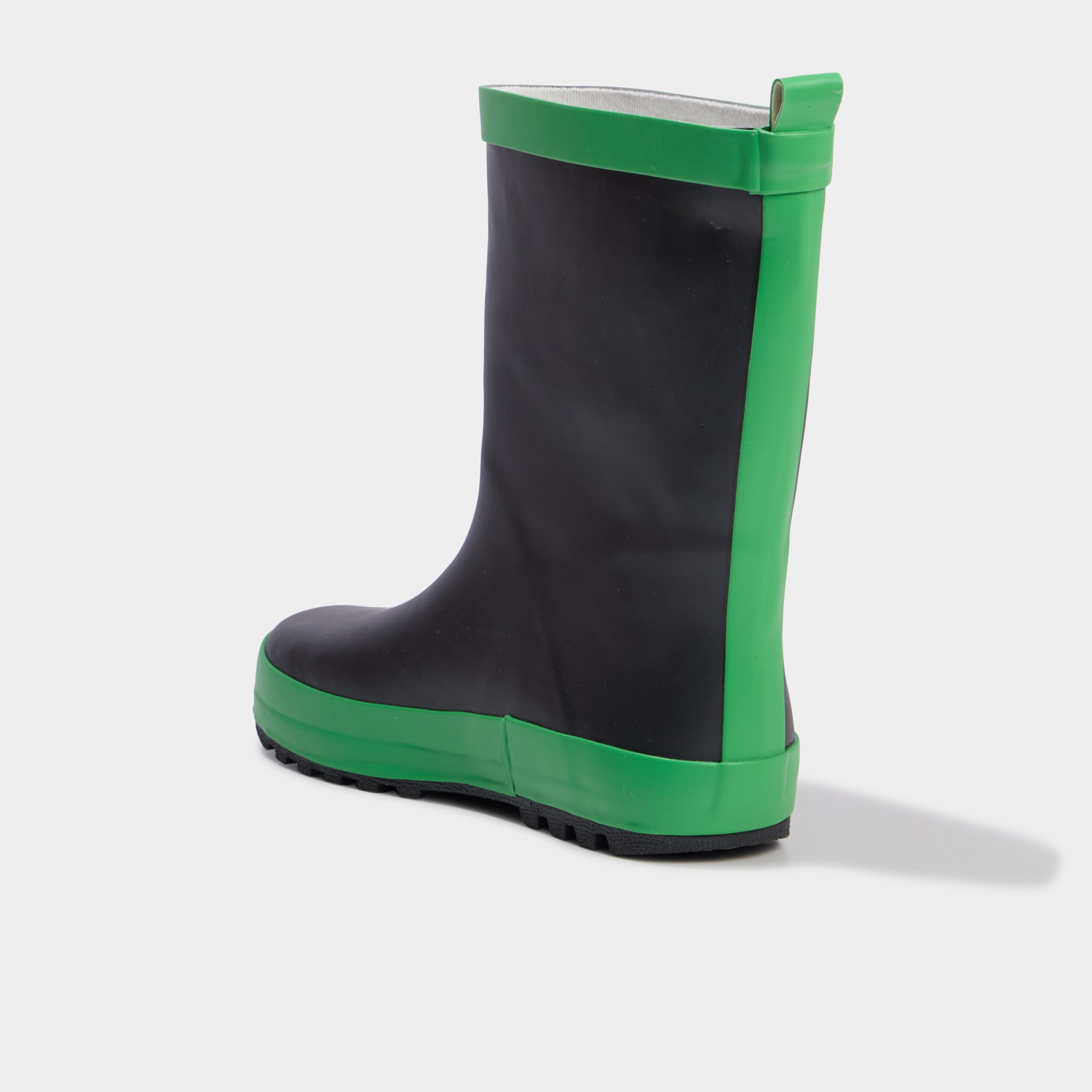 Bottes de pluie Minecraft noir gar&ccedil;on