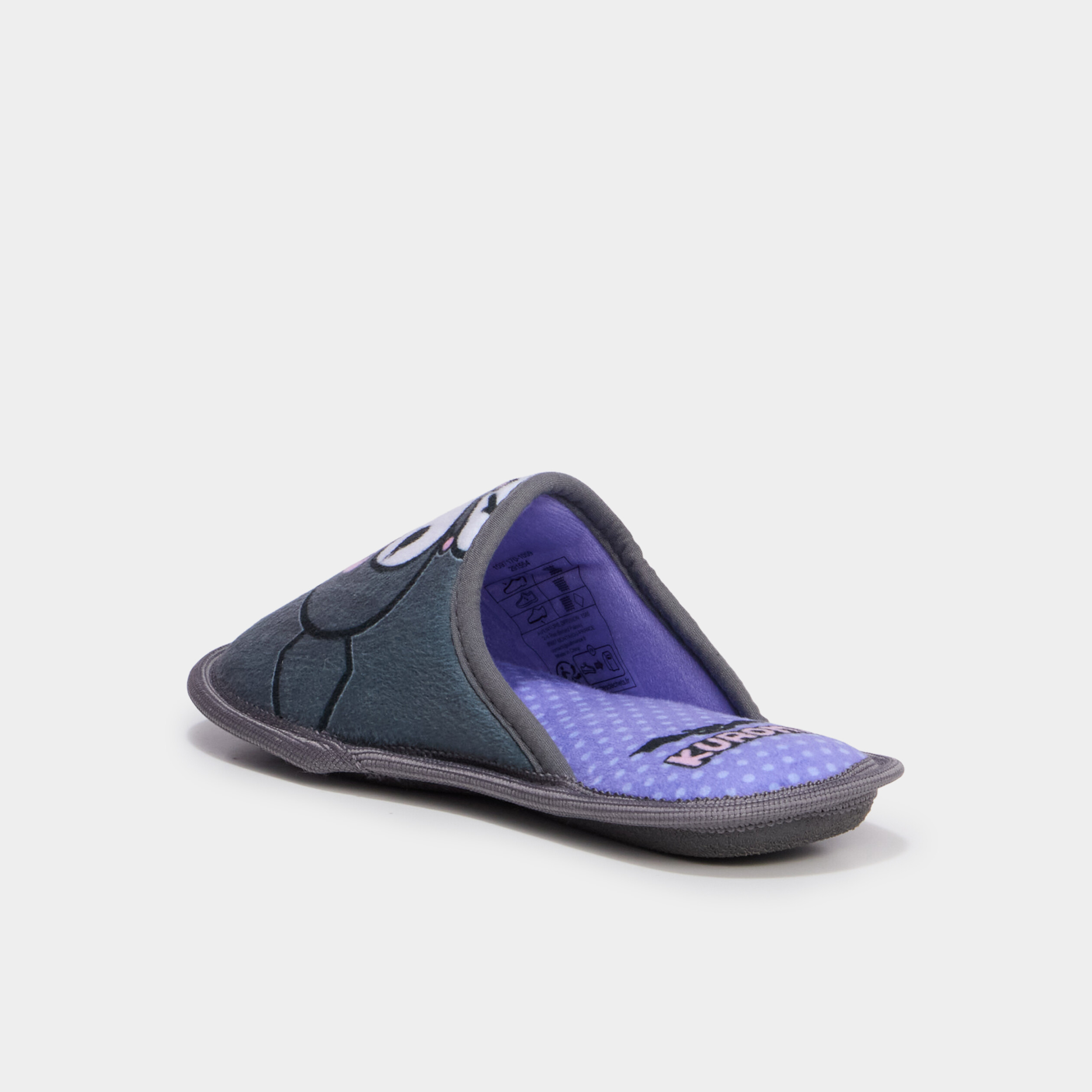 Chaussons mules Hello Kitty Kuromi mauve fille