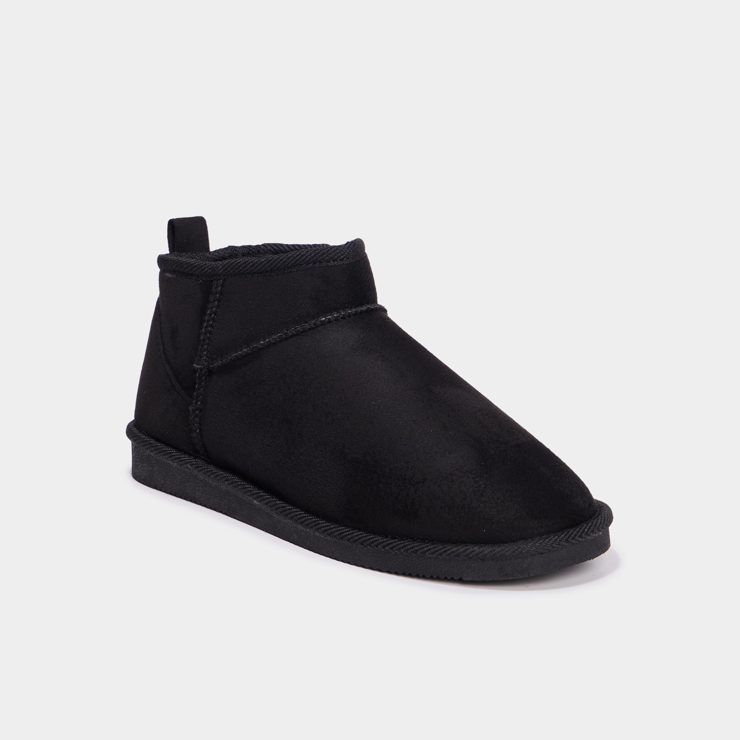 bottines fourrees noir femme Bottines fourrées noir femme