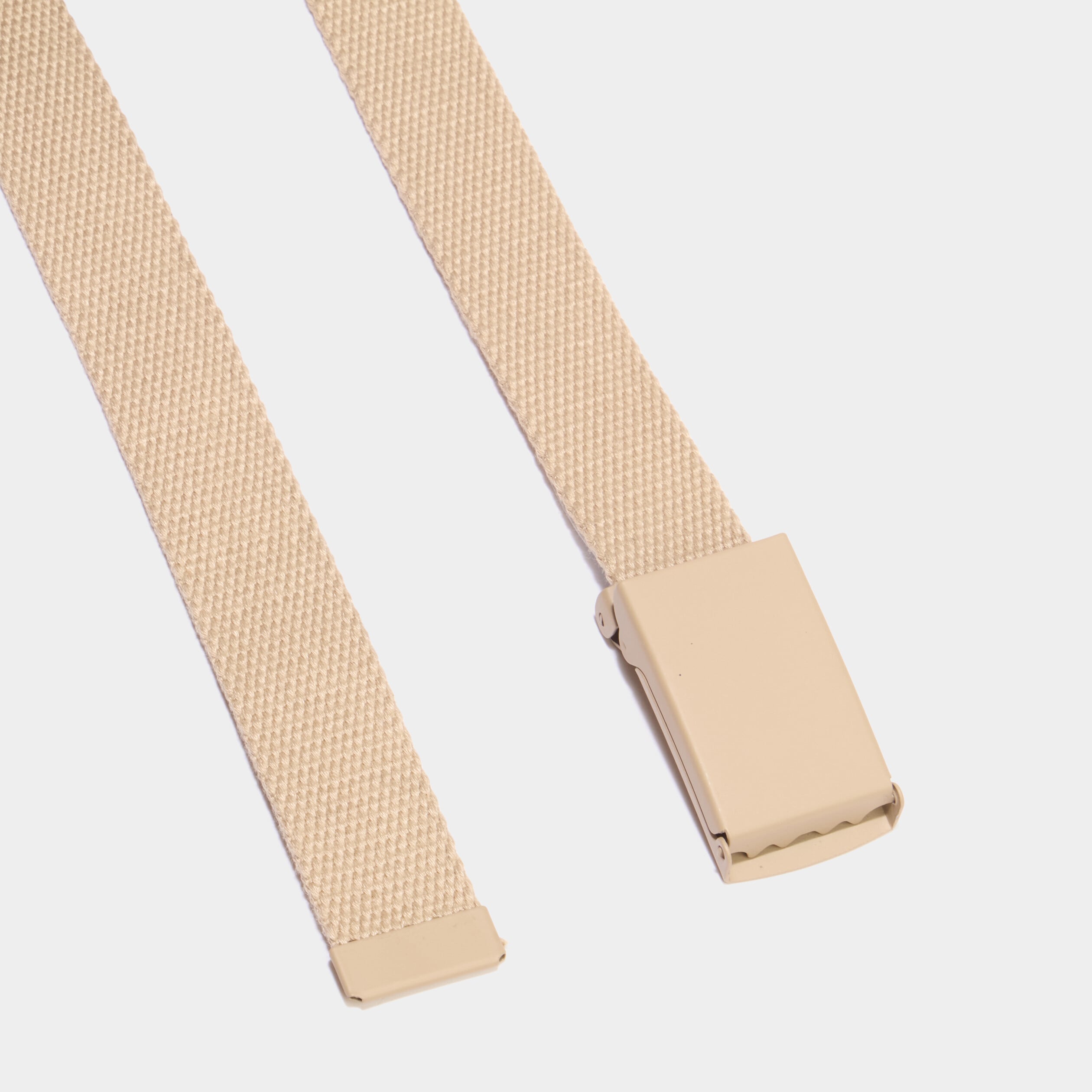 Ceinture fine effet toile sable gar&ccedil;on
